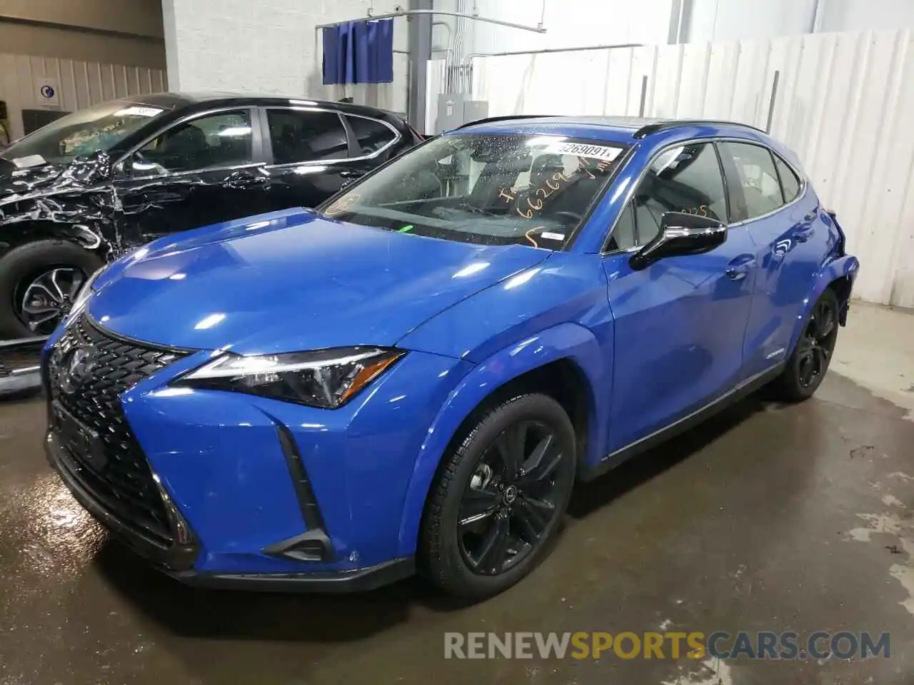 2 Photograph of a damaged car JTHP9JBH3M2047562 LEXUS UX 250H 2021