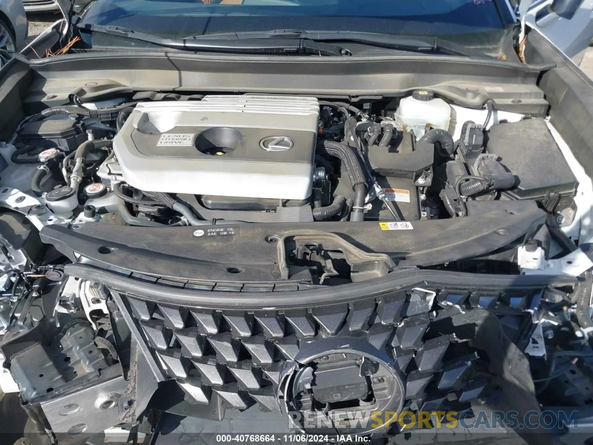 10 Photograph of a damaged car JTHP9JBH3M2054074 LEXUS UX 250H 2021