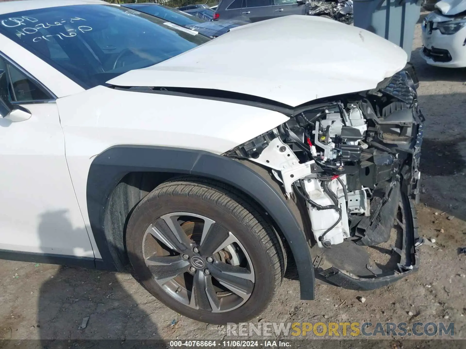19 Photograph of a damaged car JTHP9JBH3M2054074 LEXUS UX 250H 2021