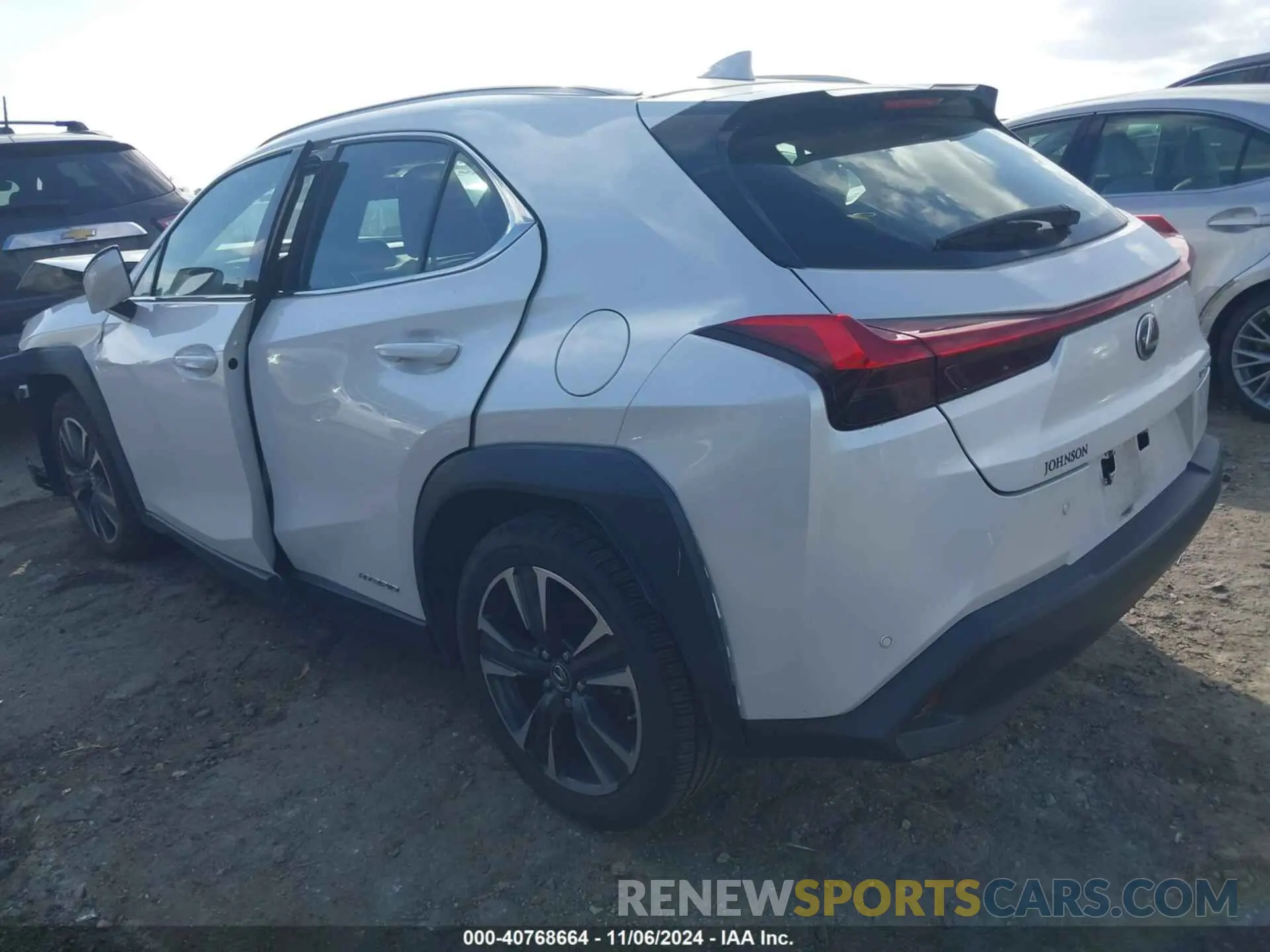 3 Photograph of a damaged car JTHP9JBH3M2054074 LEXUS UX 250H 2021