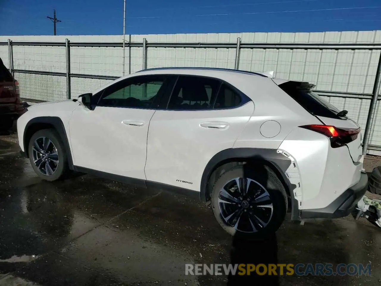 2 Photograph of a damaged car JTHP9JBH4M2038336 LEXUS UX 250H 2021