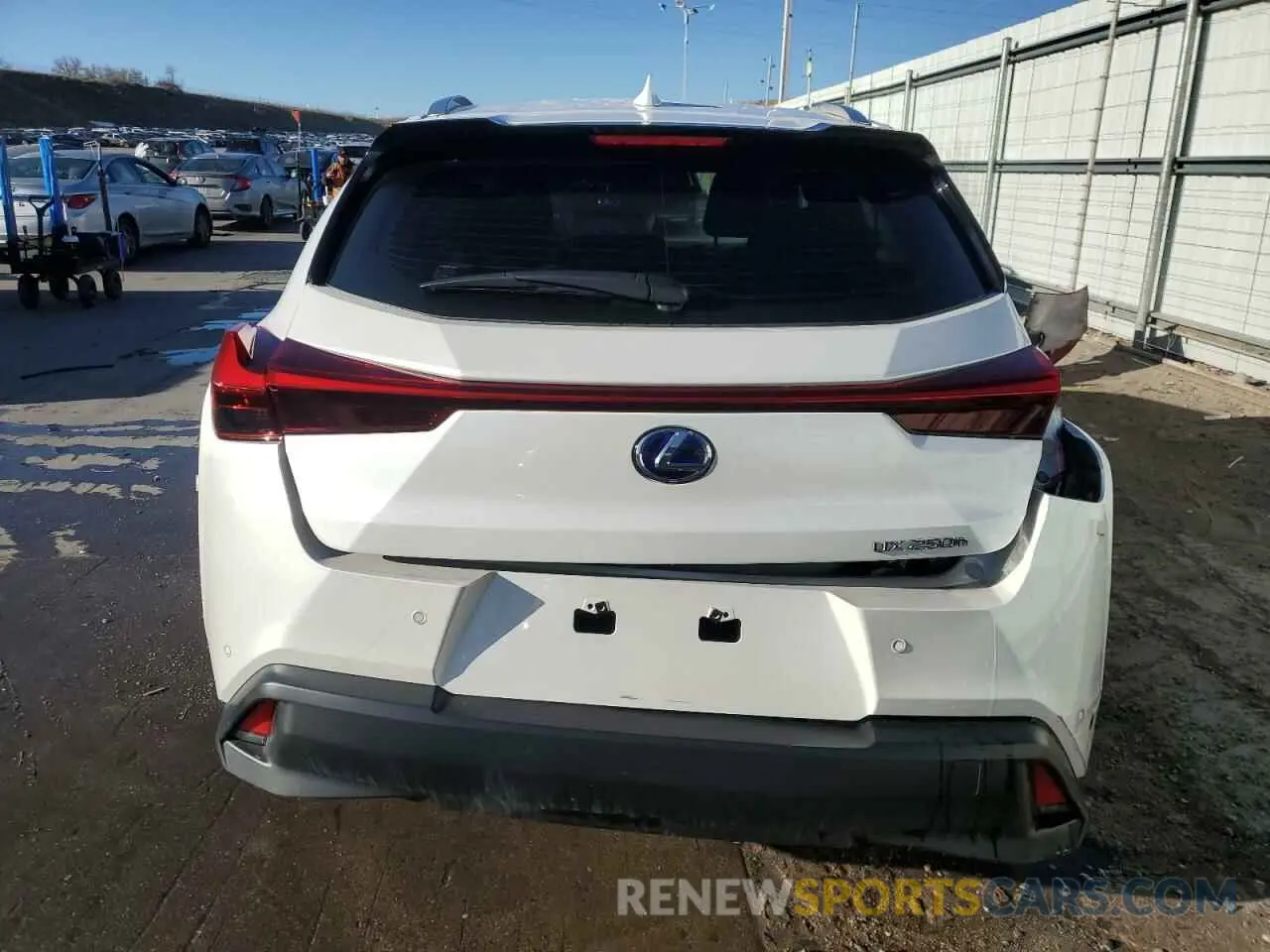 6 Photograph of a damaged car JTHP9JBH4M2038336 LEXUS UX 250H 2021