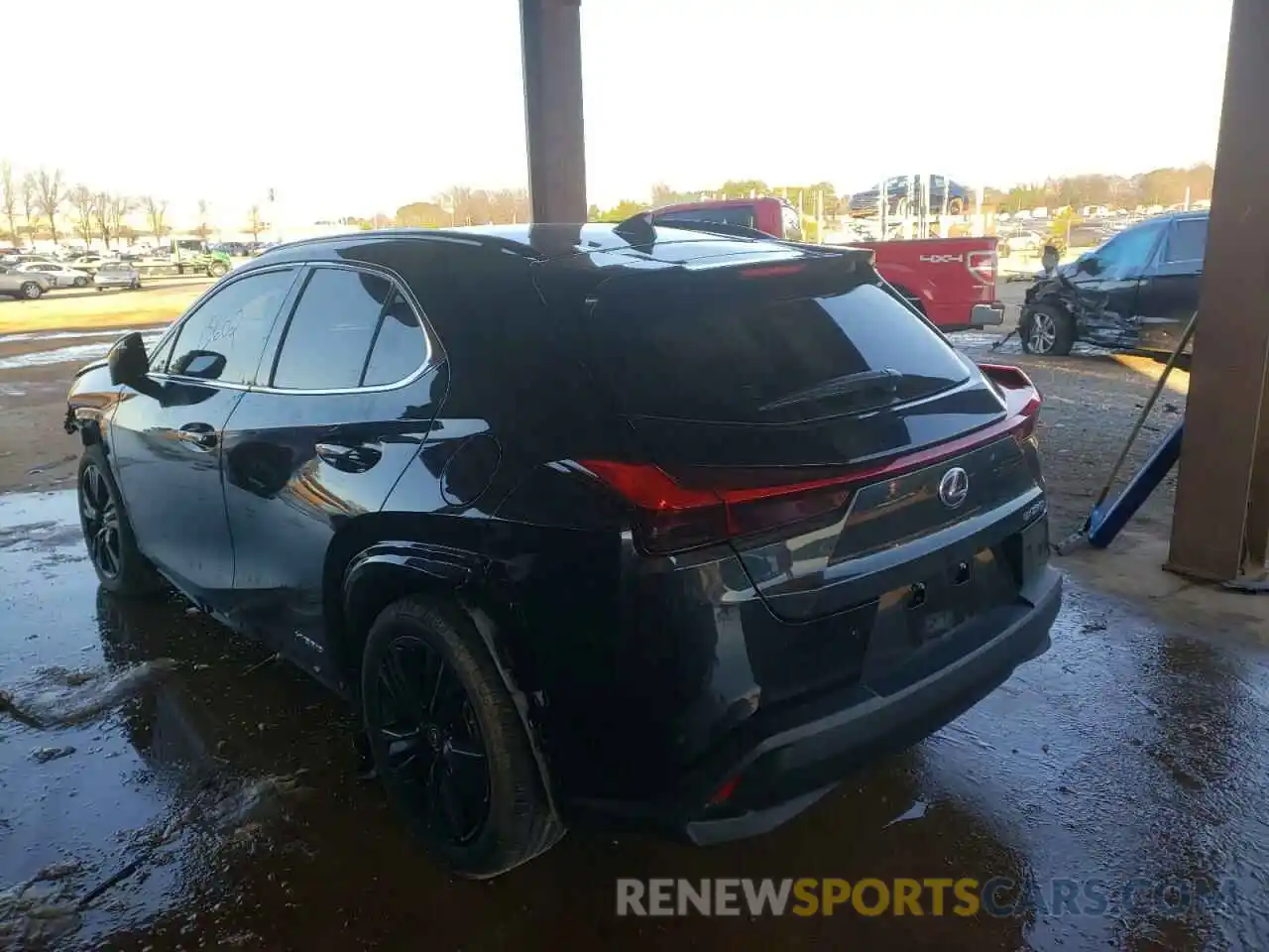 3 Photograph of a damaged car JTHP9JBH4M2047859 LEXUS UX 250H 2021