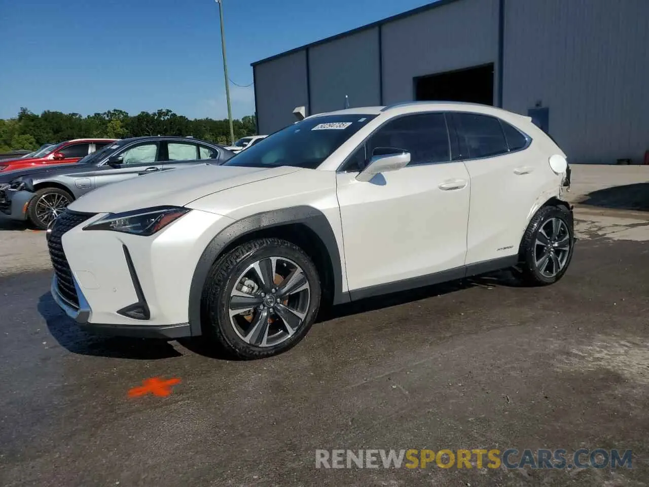 1 Photograph of a damaged car JTHP9JBH5M2041312 LEXUS UX 250H 2021