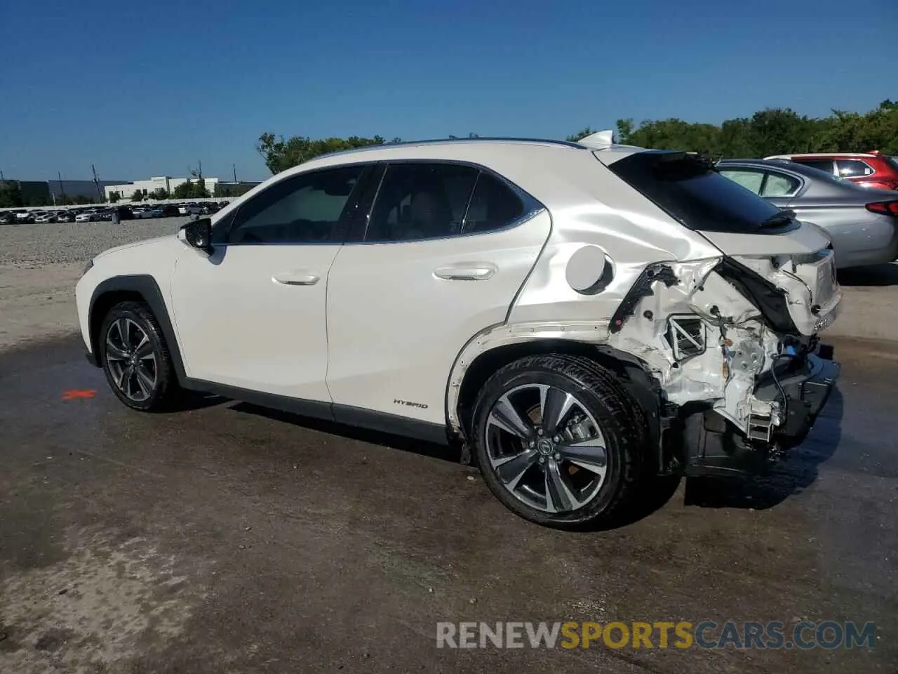 2 Photograph of a damaged car JTHP9JBH5M2041312 LEXUS UX 250H 2021