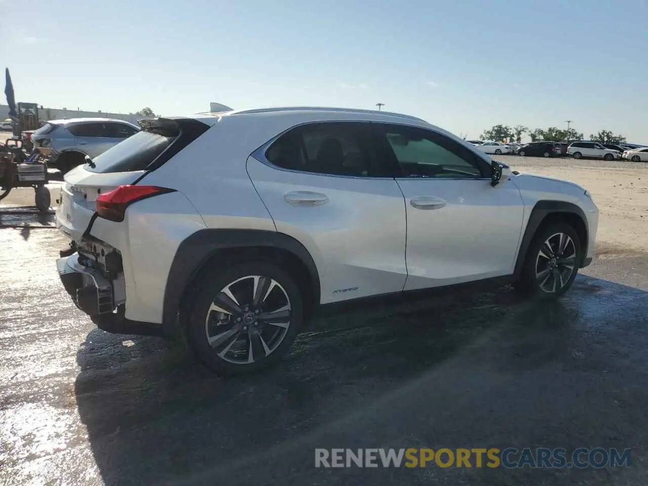 3 Photograph of a damaged car JTHP9JBH5M2041312 LEXUS UX 250H 2021