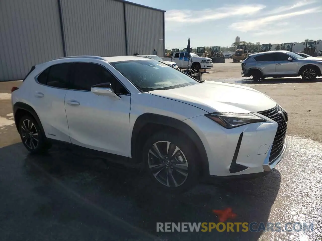 4 Photograph of a damaged car JTHP9JBH5M2041312 LEXUS UX 250H 2021