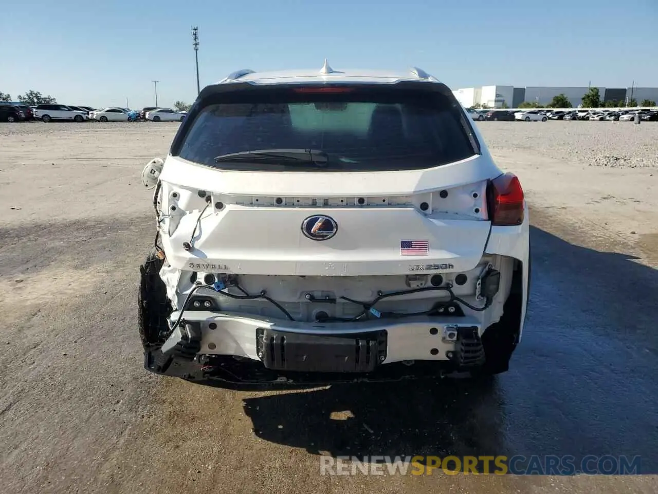 6 Photograph of a damaged car JTHP9JBH5M2041312 LEXUS UX 250H 2021