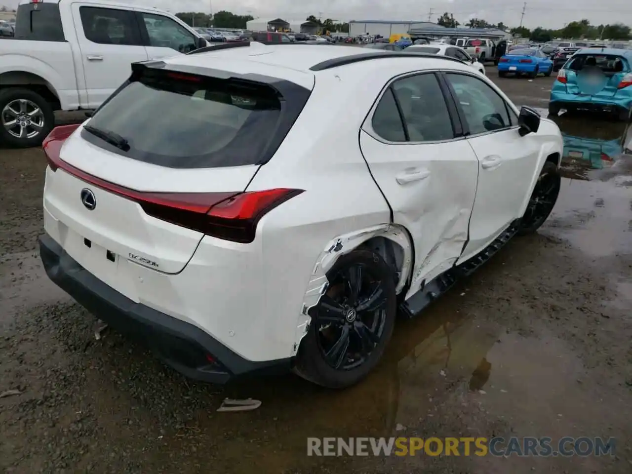 4 Photograph of a damaged car JTHP9JBH5M2048244 LEXUS UX 250H 2021