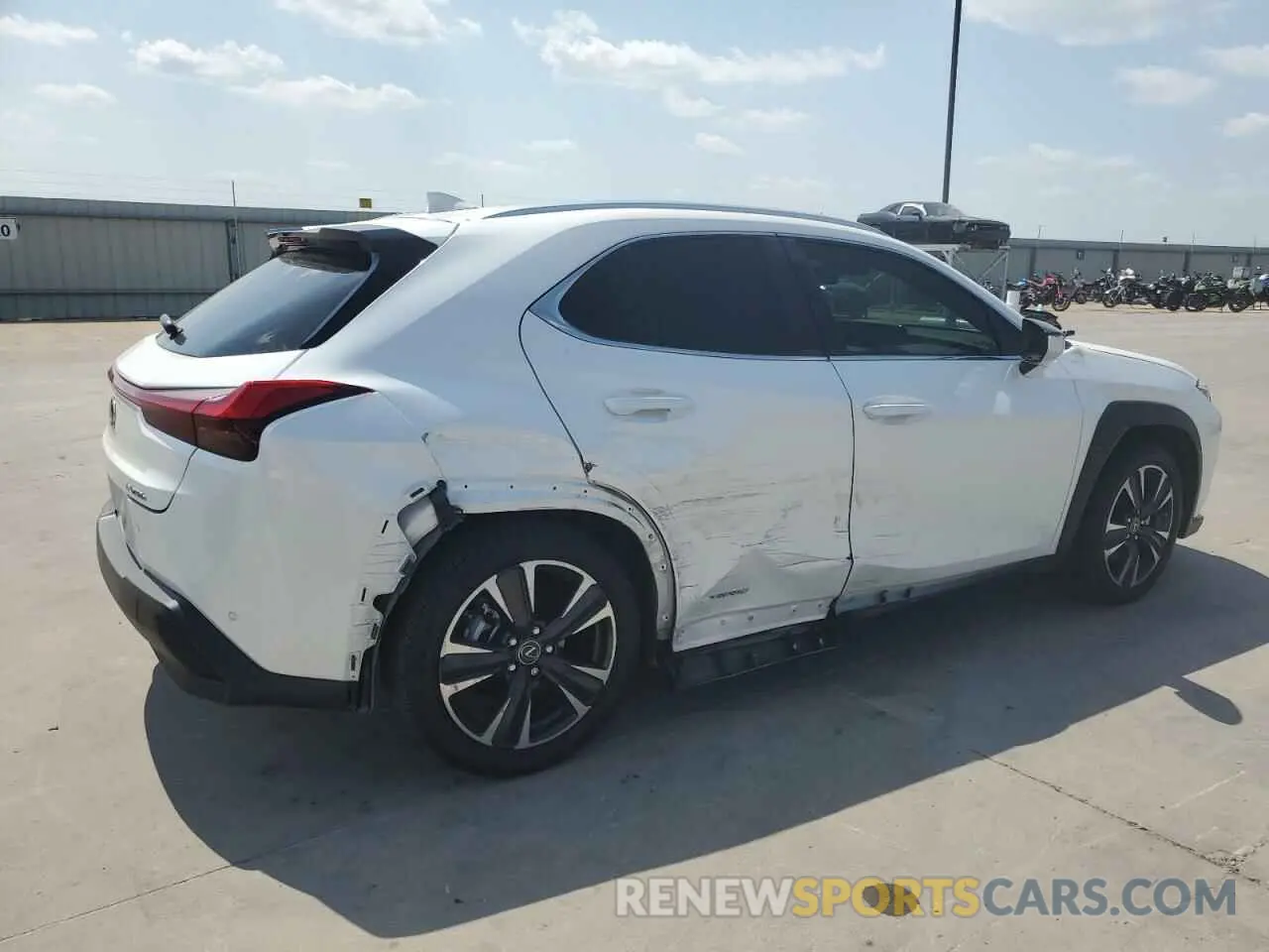 3 Photograph of a damaged car JTHP9JBH5M2051838 LEXUS UX 250H 2021
