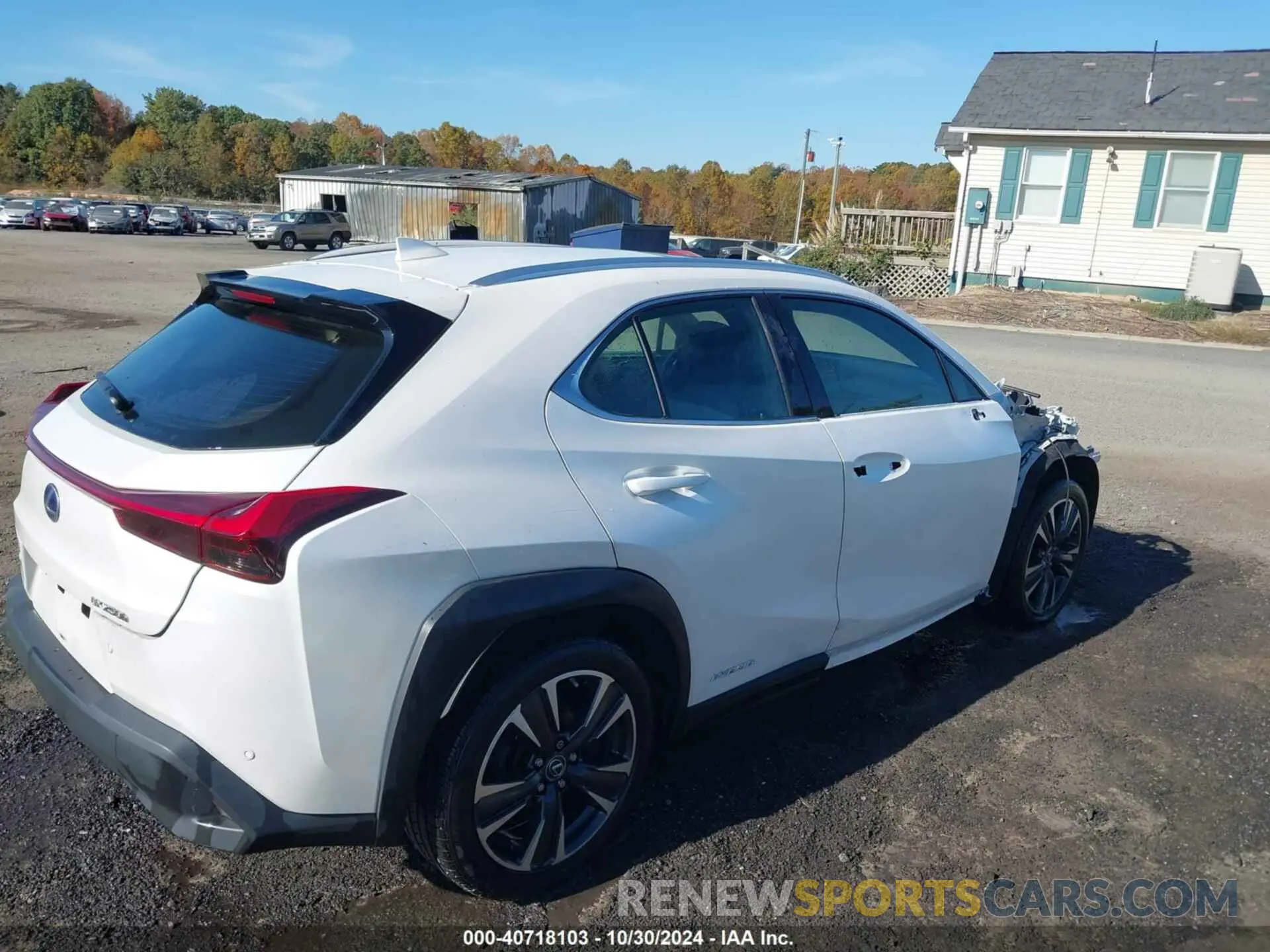 4 Photograph of a damaged car JTHP9JBH5M2053797 LEXUS UX 250H 2021