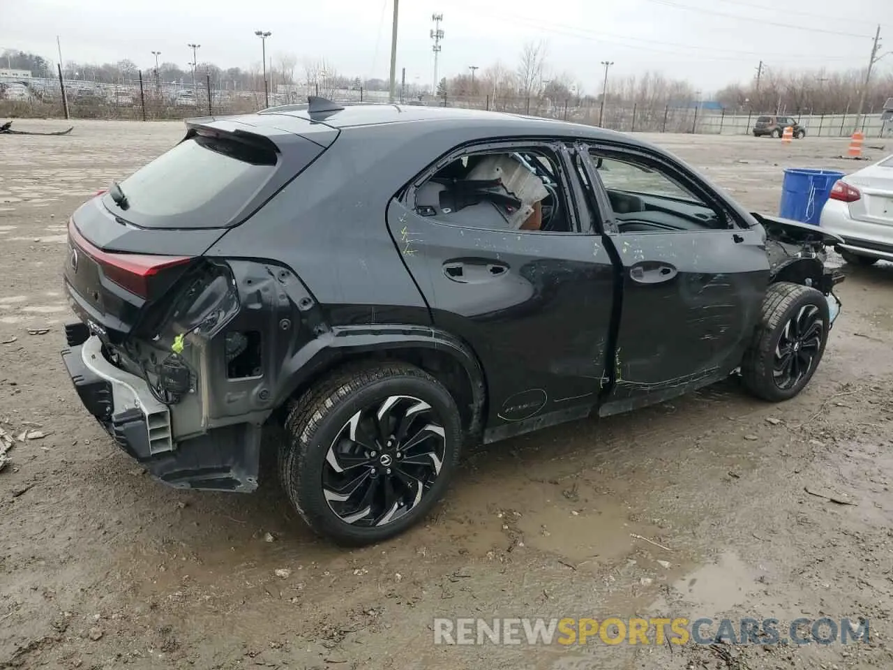 3 Photograph of a damaged car JTHP9JBH5M2053847 LEXUS UX 250H 2021