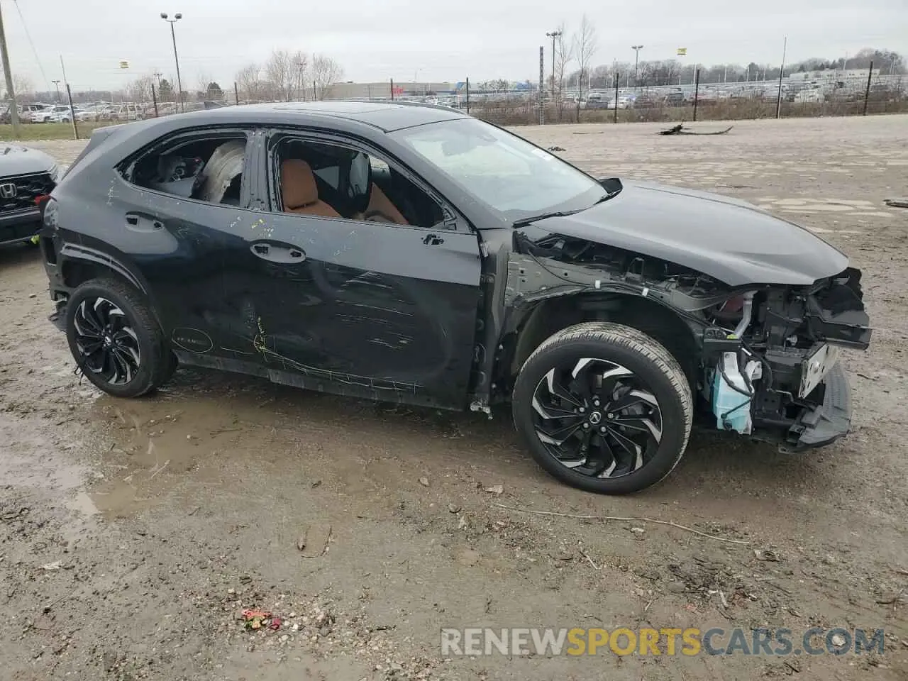 4 Photograph of a damaged car JTHP9JBH5M2053847 LEXUS UX 250H 2021