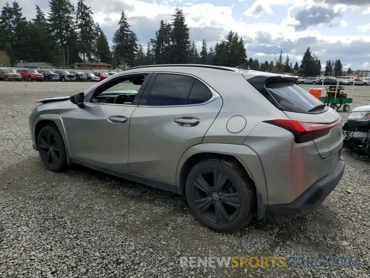 2 Photograph of a damaged car JTHP9JBH6M2046244 LEXUS UX 250H 2021