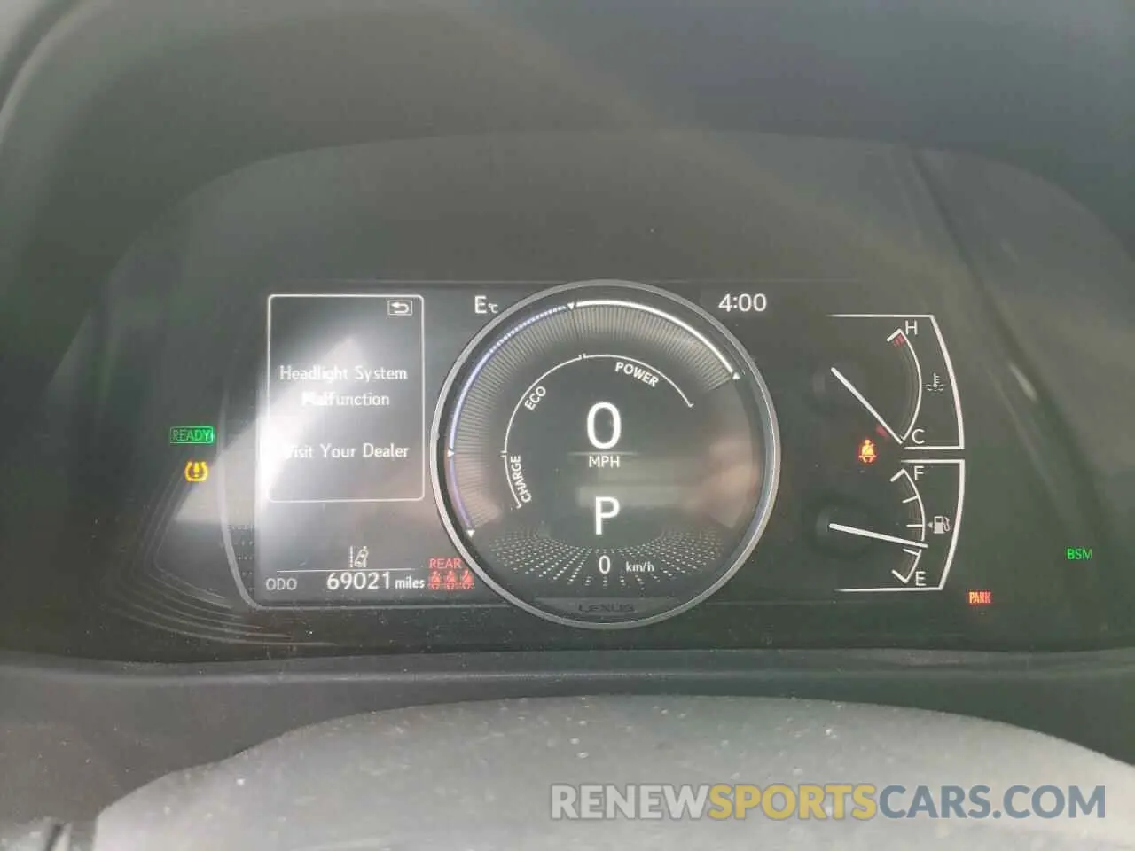 9 Photograph of a damaged car JTHP9JBH6M2046244 LEXUS UX 250H 2021