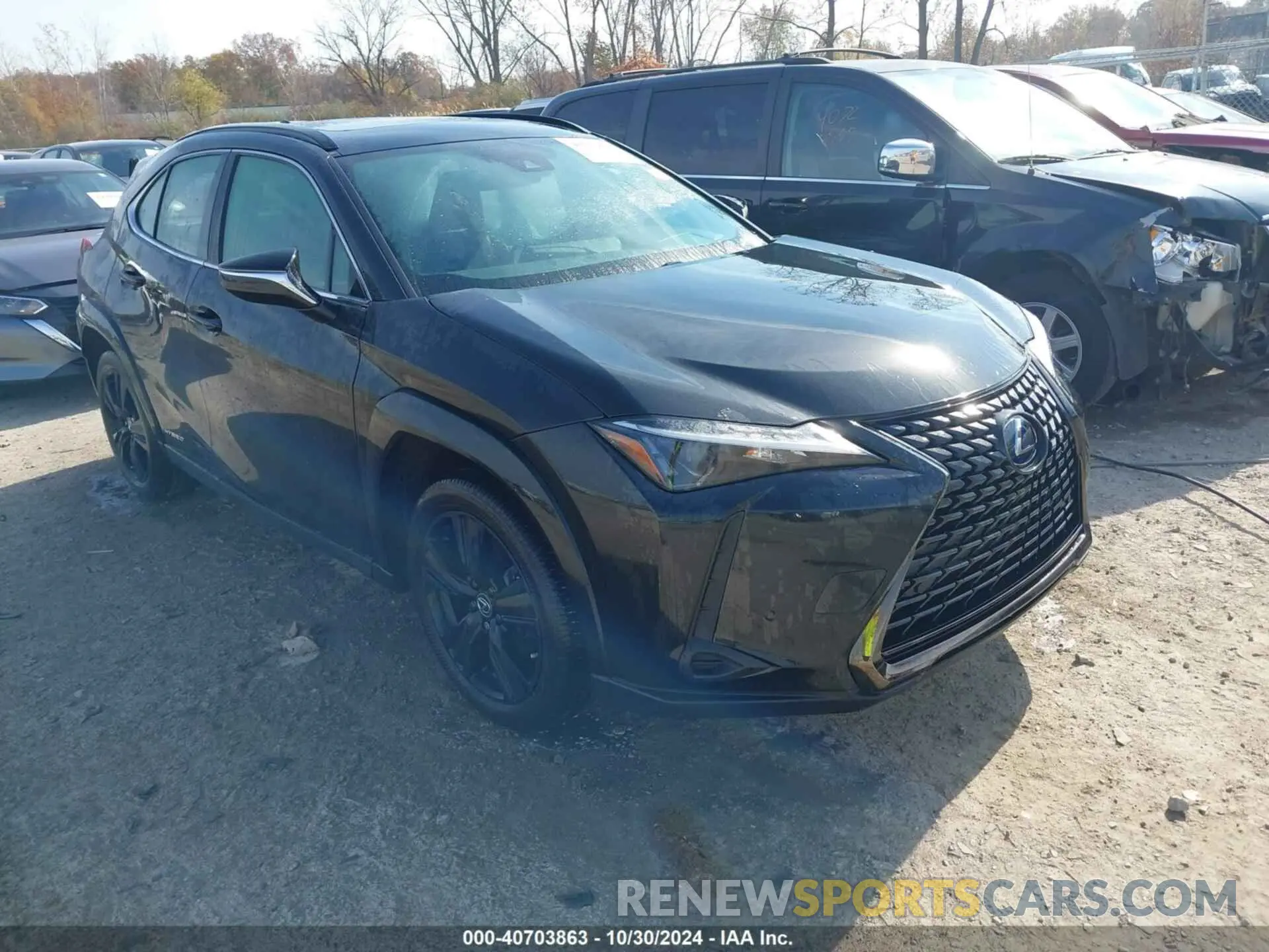 1 Photograph of a damaged car JTHP9JBH7M2047970 LEXUS UX 250H 2021