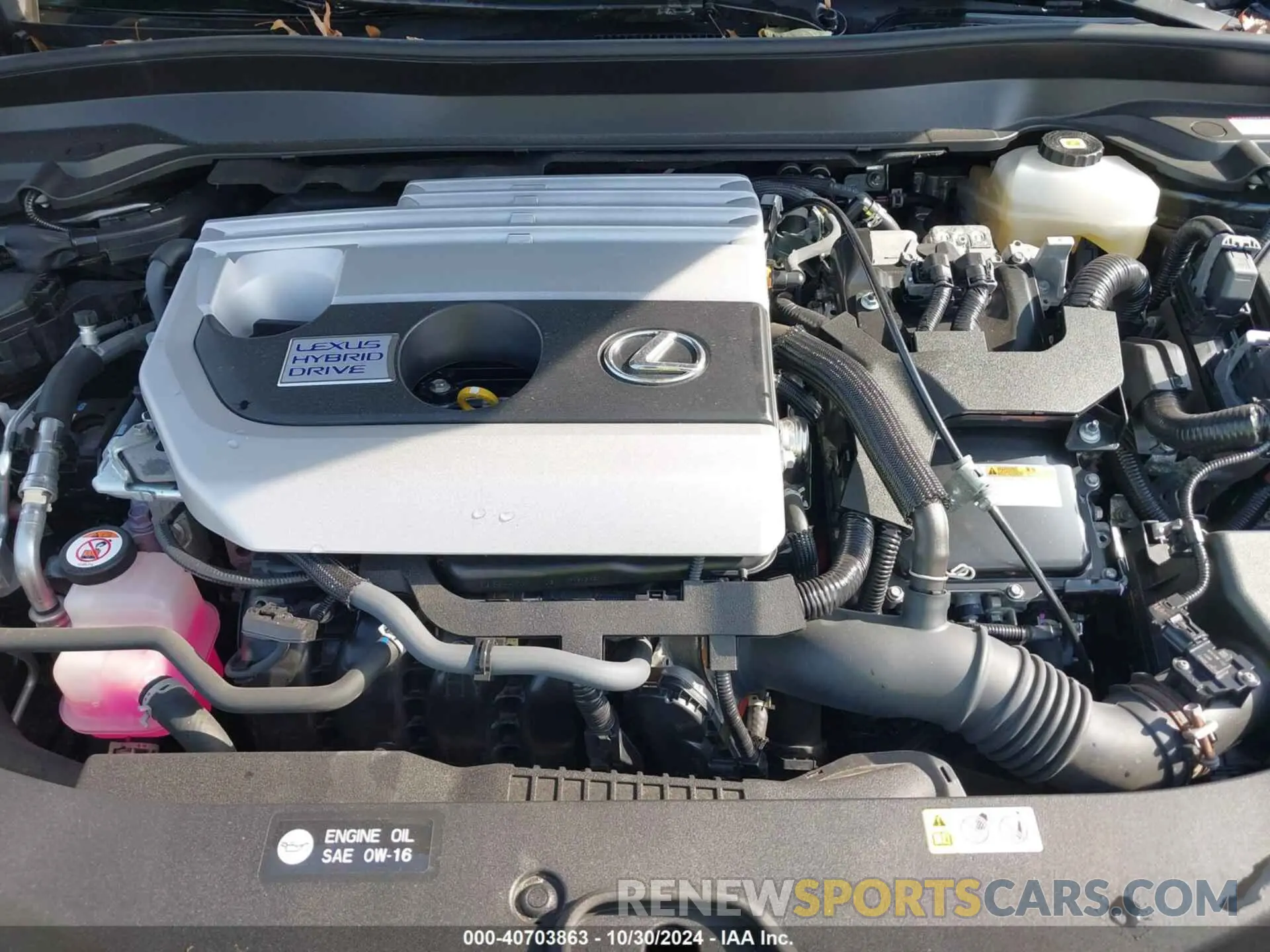 10 Photograph of a damaged car JTHP9JBH7M2047970 LEXUS UX 250H 2021