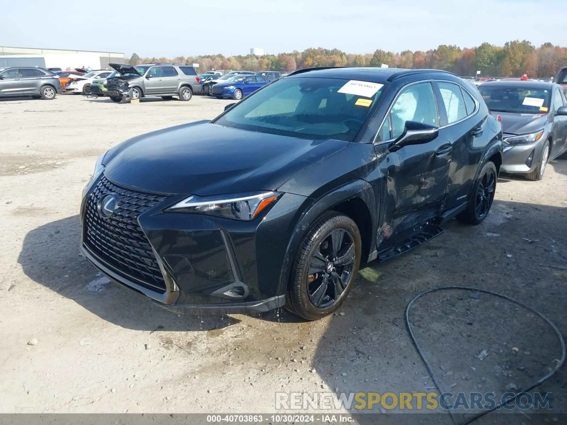 2 Photograph of a damaged car JTHP9JBH7M2047970 LEXUS UX 250H 2021