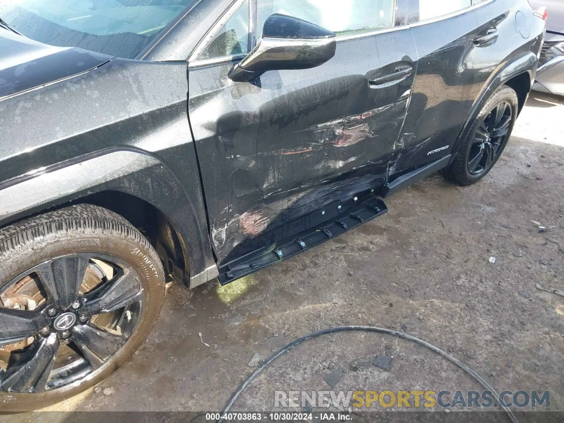 6 Photograph of a damaged car JTHP9JBH7M2047970 LEXUS UX 250H 2021
