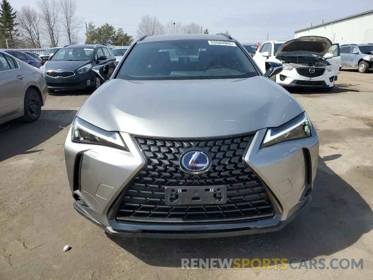 5 Photograph of a damaged car JTHP9JBH7M2048892 LEXUS UX 250H 2021