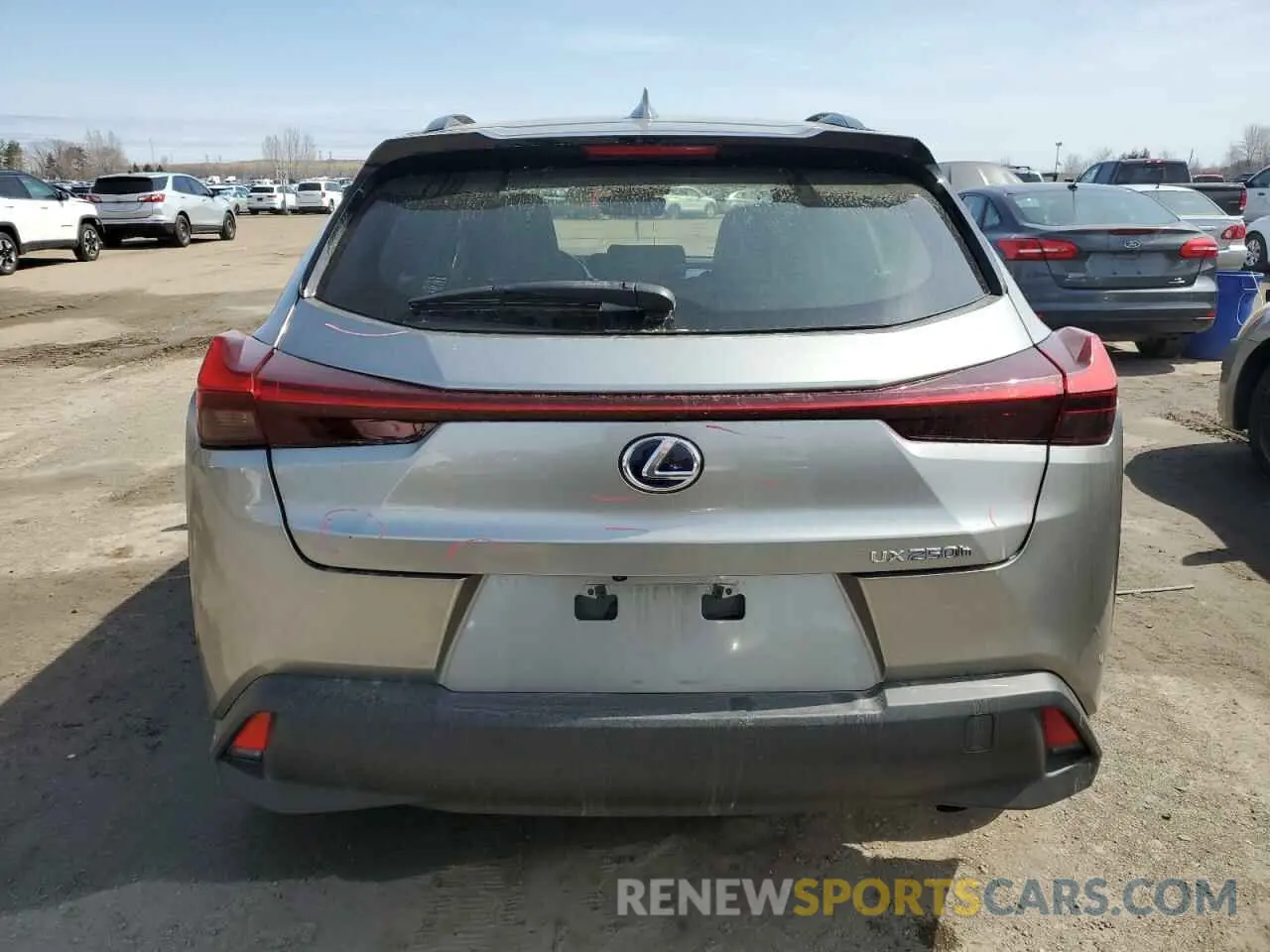 6 Photograph of a damaged car JTHP9JBH7M2048892 LEXUS UX 250H 2021
