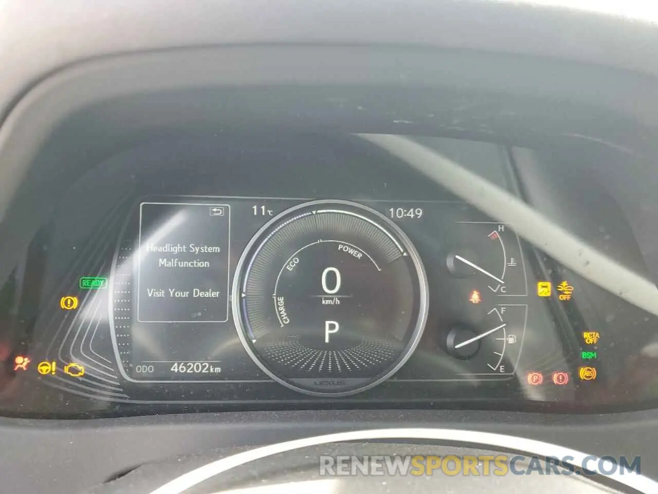 9 Photograph of a damaged car JTHP9JBH7M2048892 LEXUS UX 250H 2021