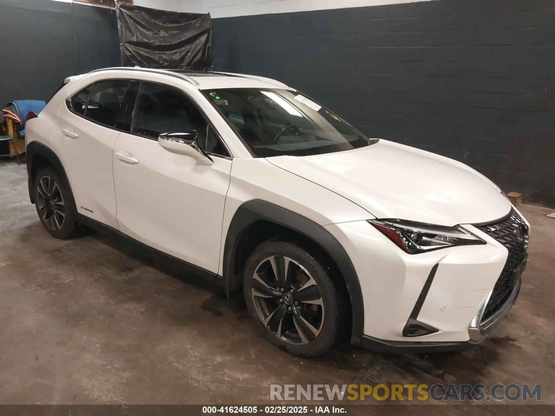 1 Photograph of a damaged car JTHP9JBH7M2051534 LEXUS UX 250H 2021