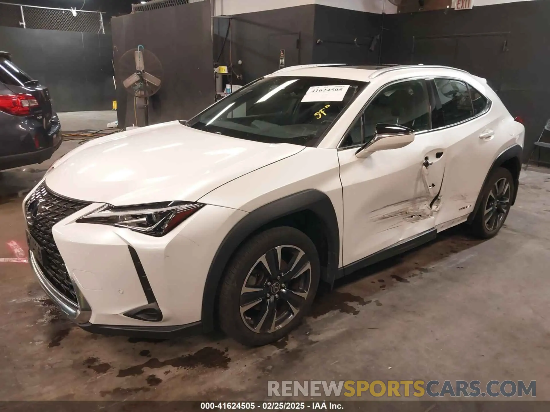 2 Photograph of a damaged car JTHP9JBH7M2051534 LEXUS UX 250H 2021