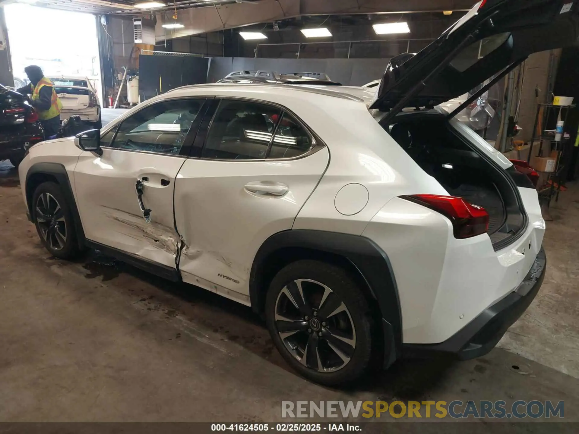 3 Photograph of a damaged car JTHP9JBH7M2051534 LEXUS UX 250H 2021
