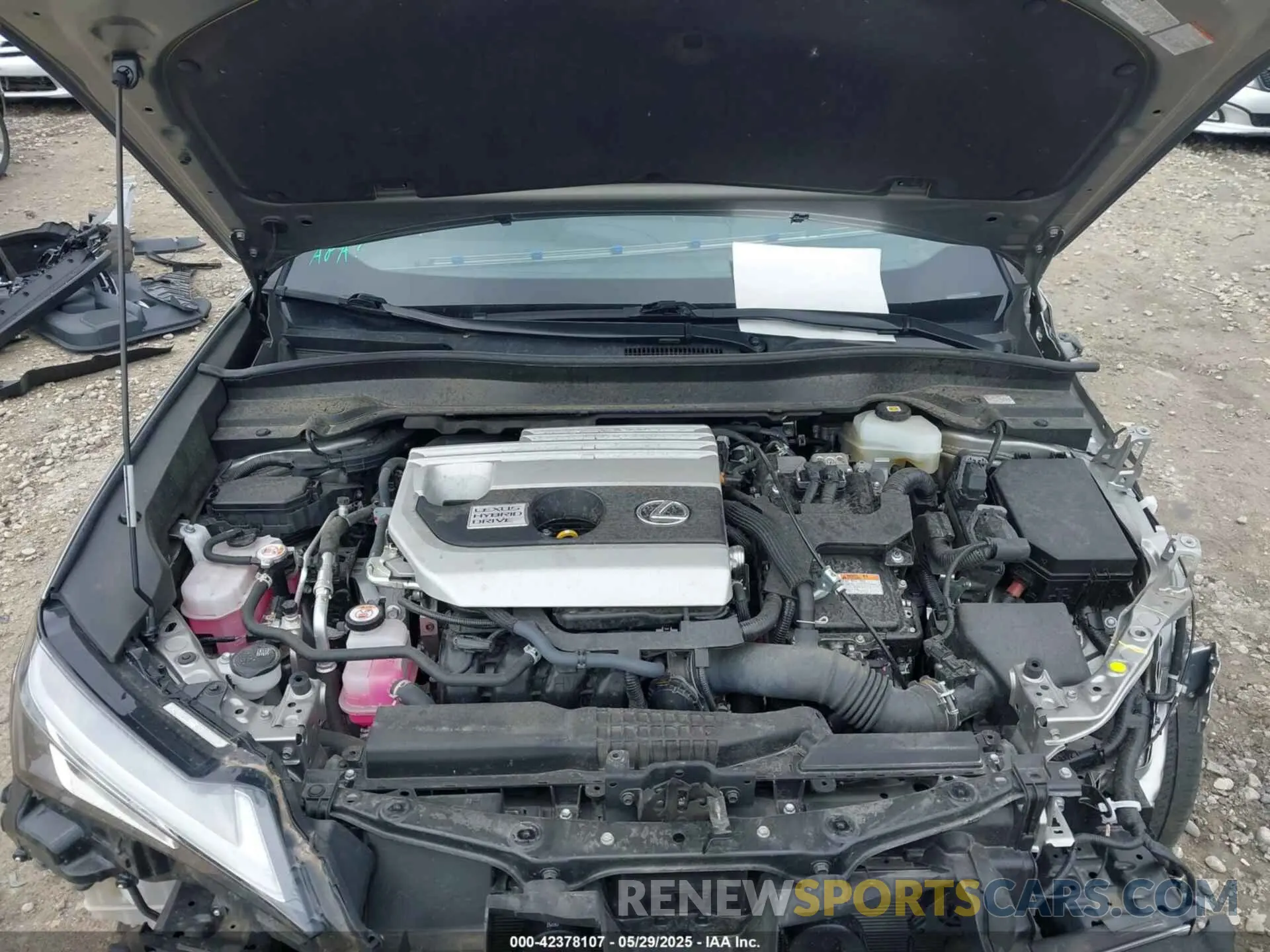 10 Photograph of a damaged car JTHP9JBH8M2038940 LEXUS UX 250H 2021