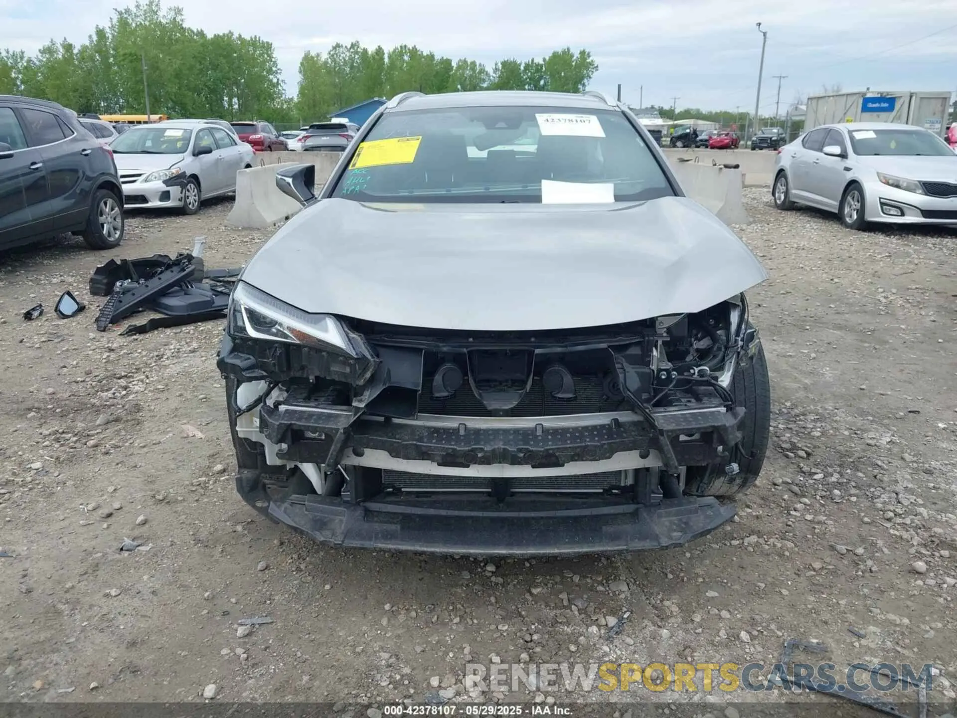 6 Photograph of a damaged car JTHP9JBH8M2038940 LEXUS UX 250H 2021