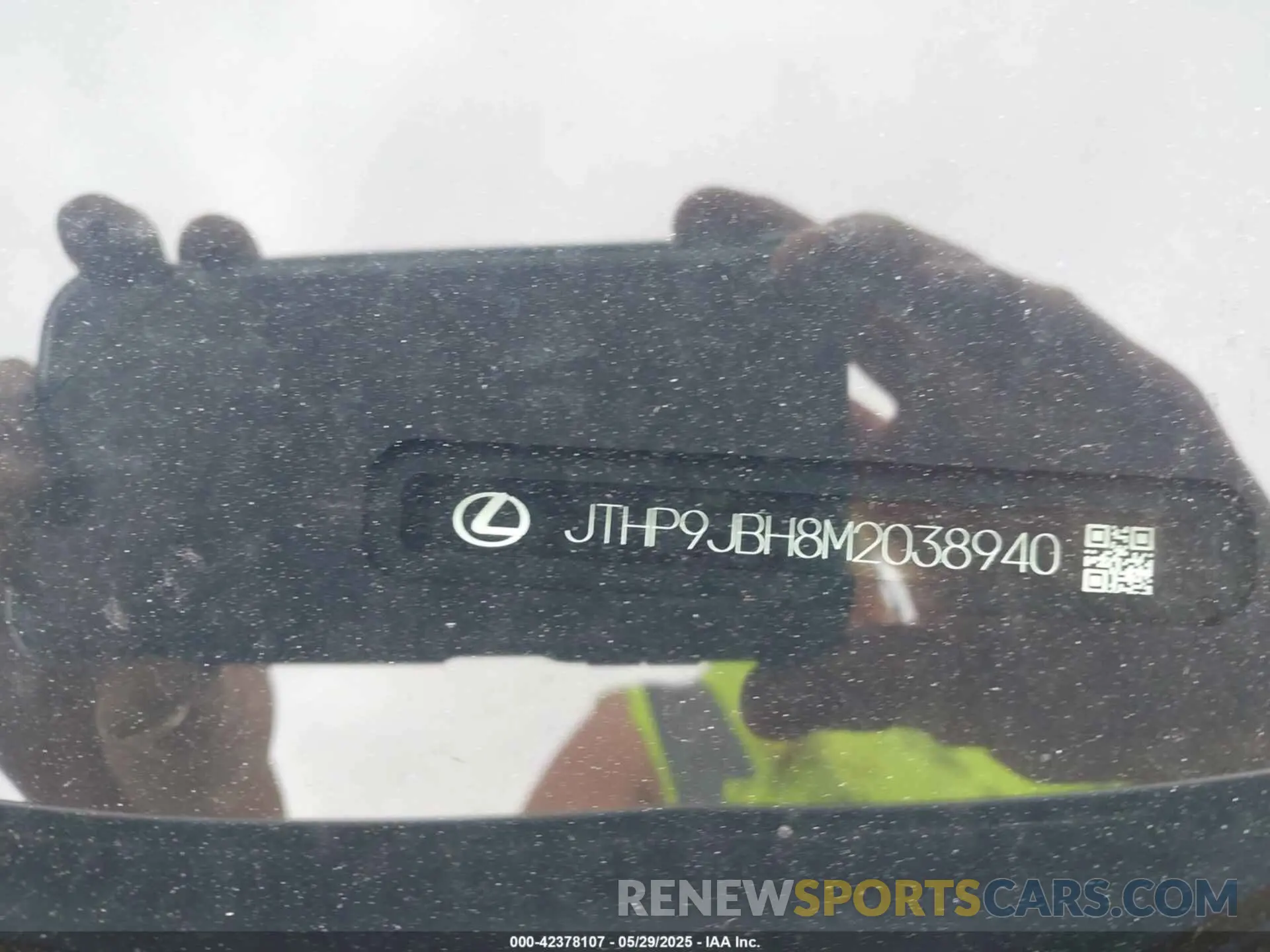 9 Photograph of a damaged car JTHP9JBH8M2038940 LEXUS UX 250H 2021