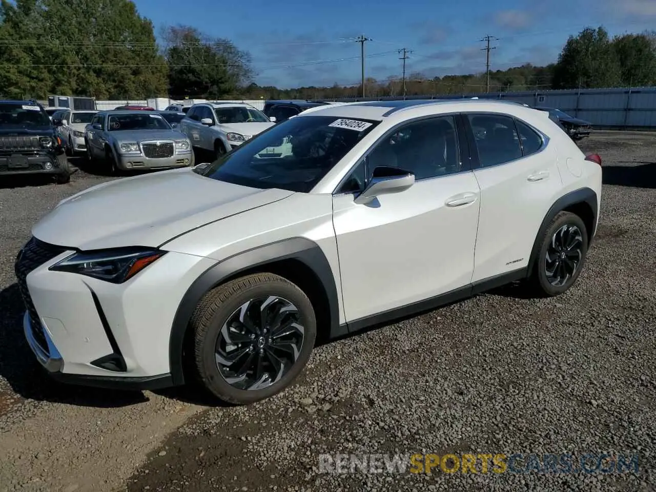 1 Photograph of a damaged car JTHP9JBH8M2044401 LEXUS UX 250H 2021