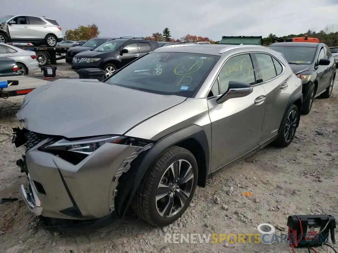 2 Photograph of a damaged car JTHP9JBH9M2040194 LEXUS UX 250H 2021