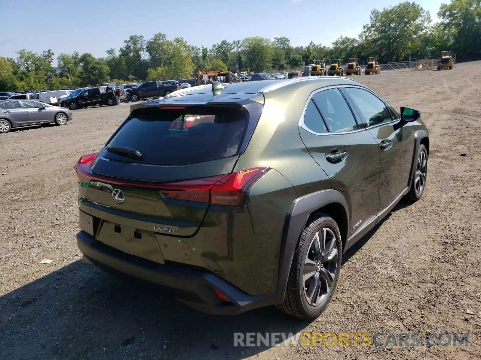 4 Photograph of a damaged car JTHP9JBH9M2050174 LEXUS UX 250H 2021