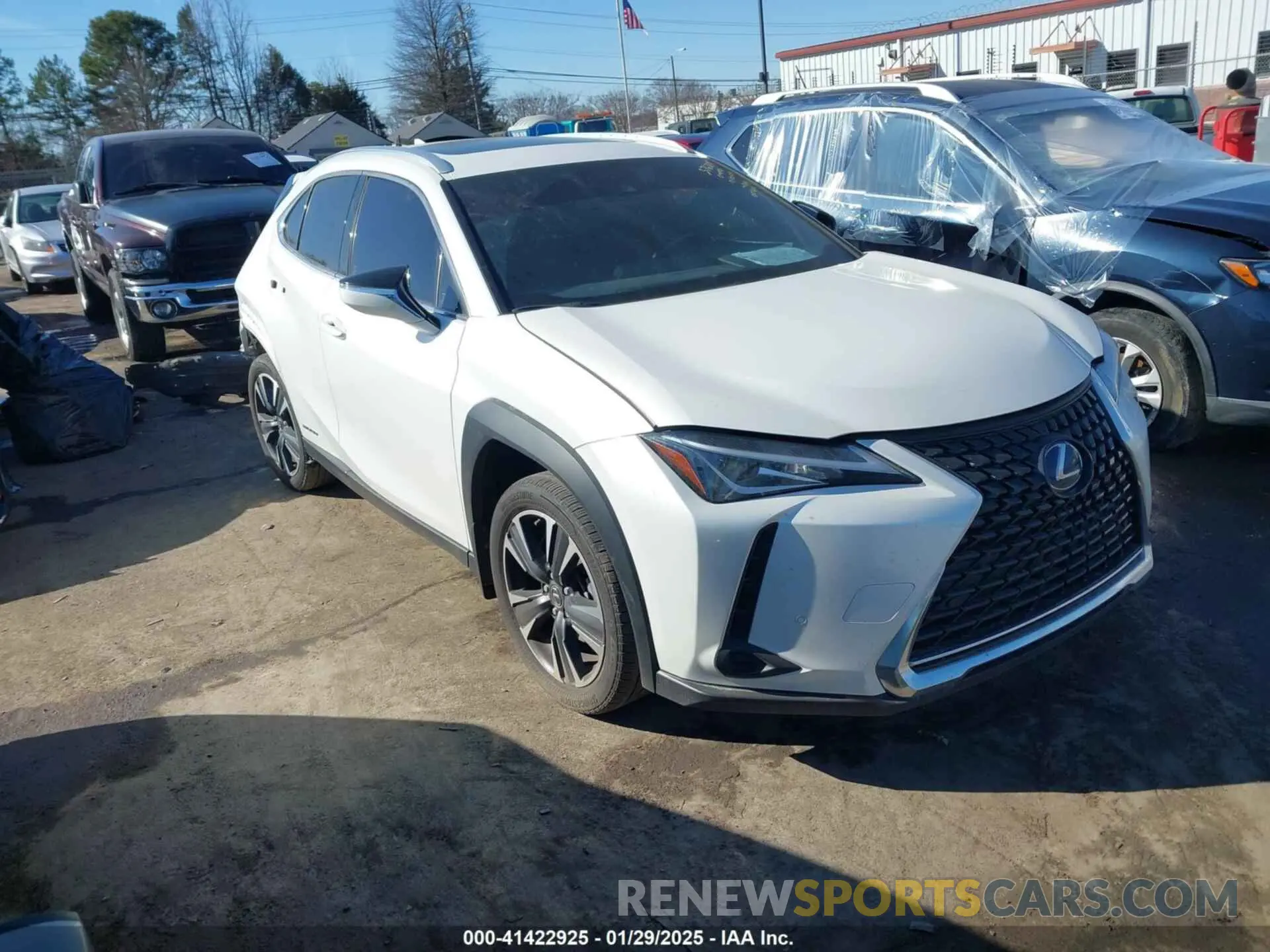 1 Photograph of a damaged car JTHP9JBH9M2051101 LEXUS UX 250H 2021