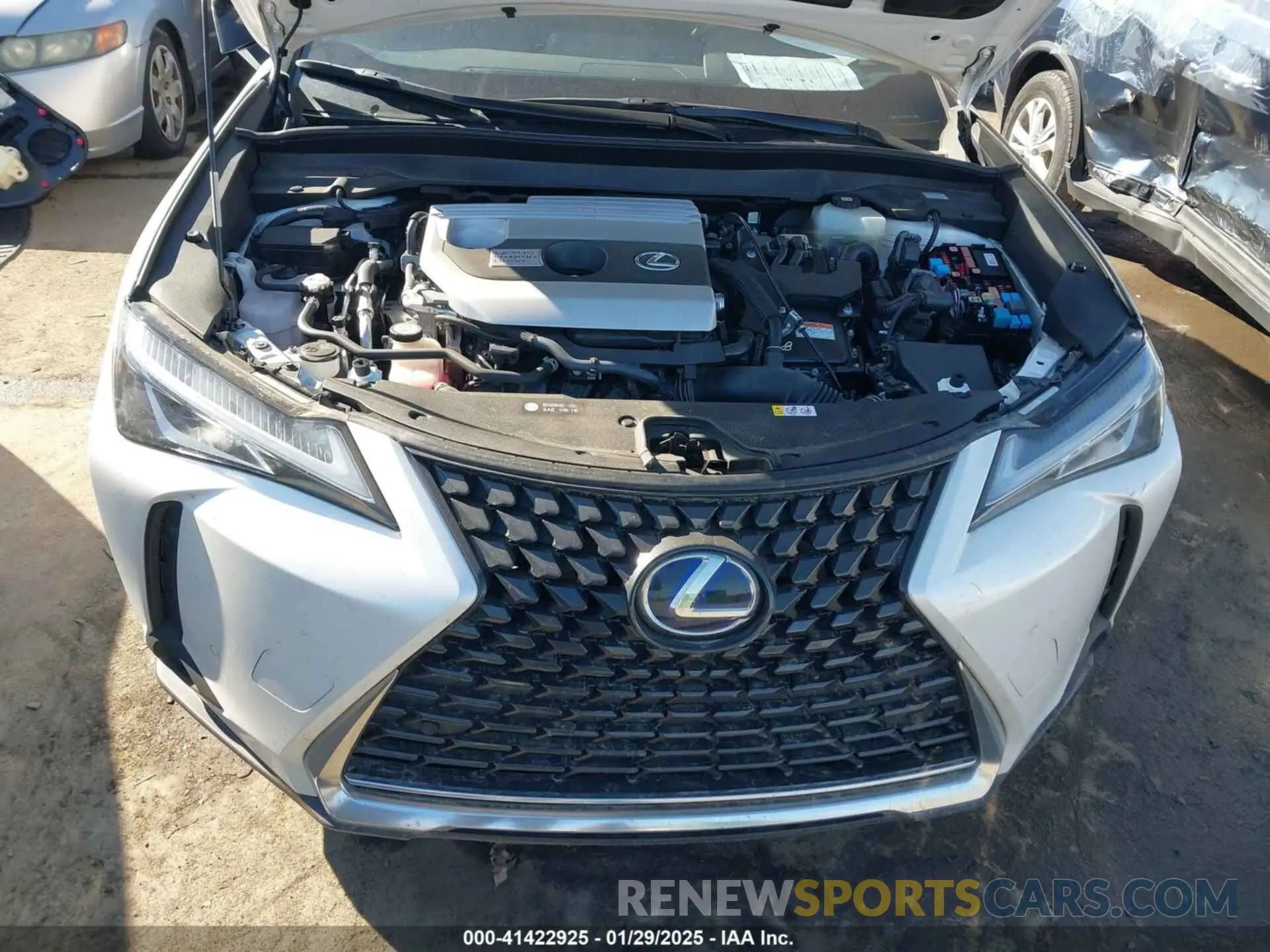 10 Photograph of a damaged car JTHP9JBH9M2051101 LEXUS UX 250H 2021
