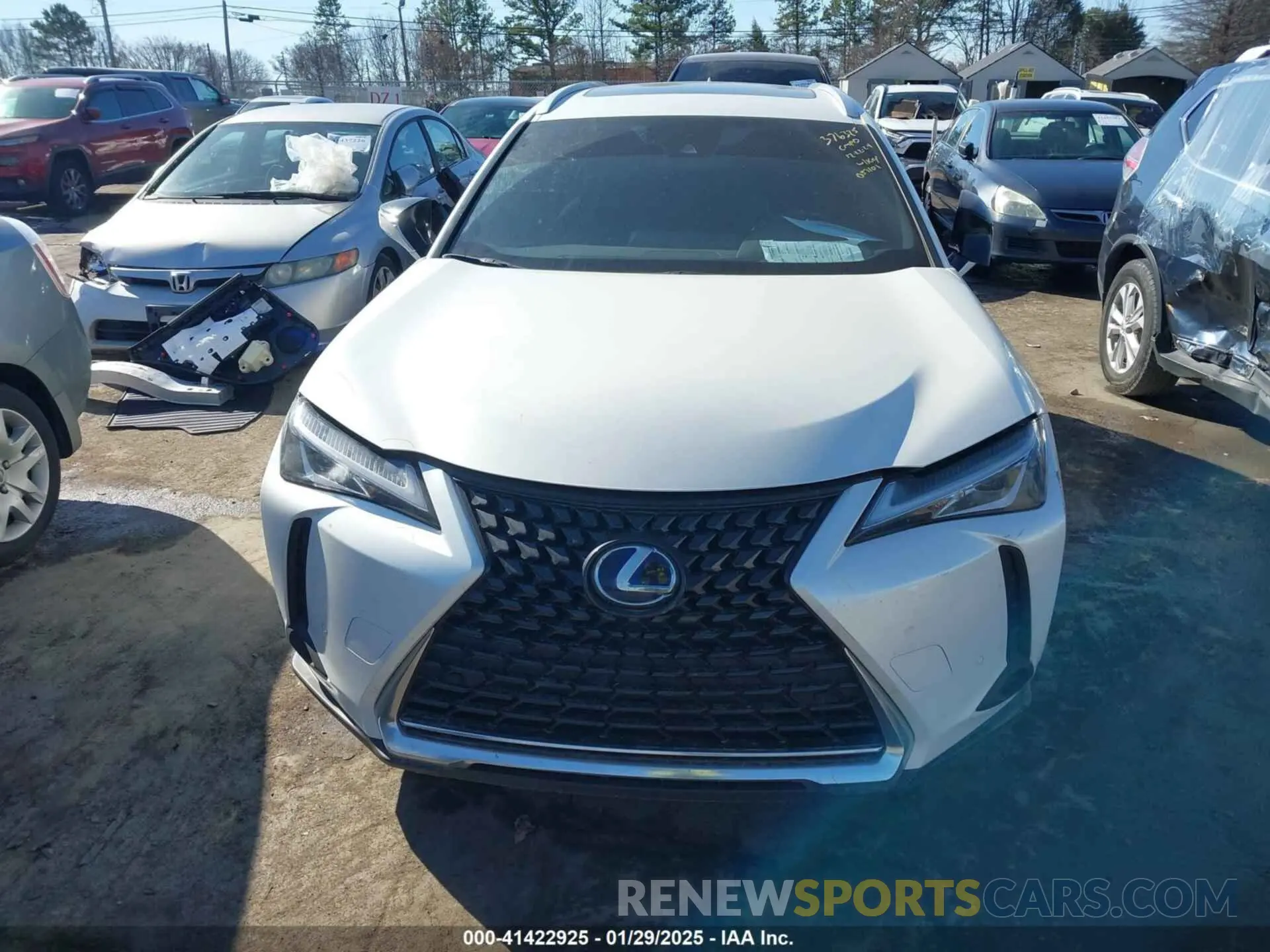 12 Photograph of a damaged car JTHP9JBH9M2051101 LEXUS UX 250H 2021