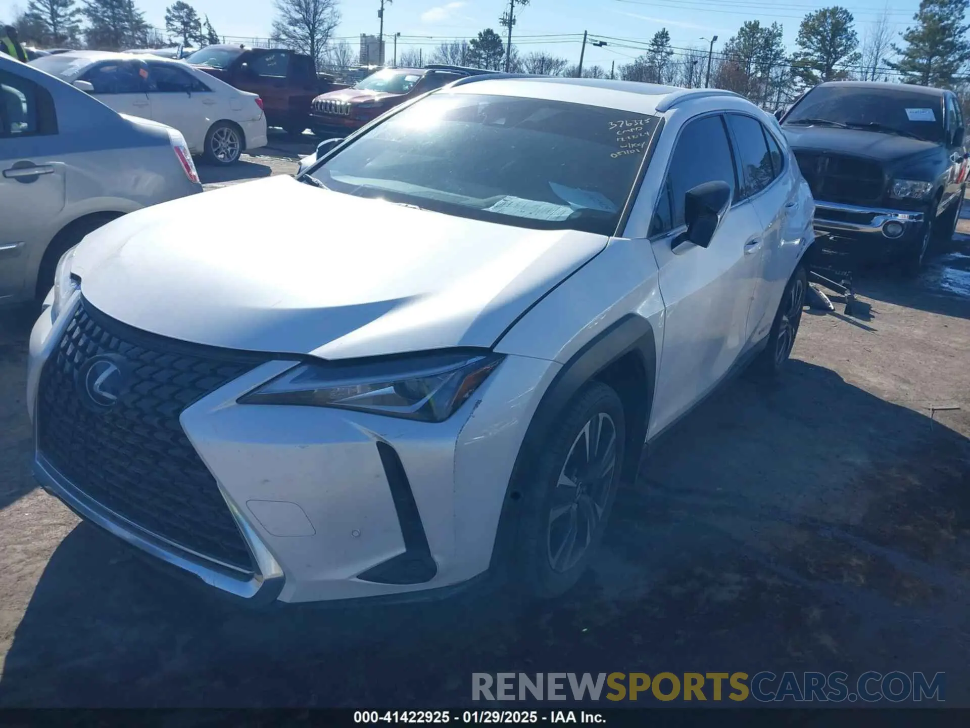 2 Photograph of a damaged car JTHP9JBH9M2051101 LEXUS UX 250H 2021