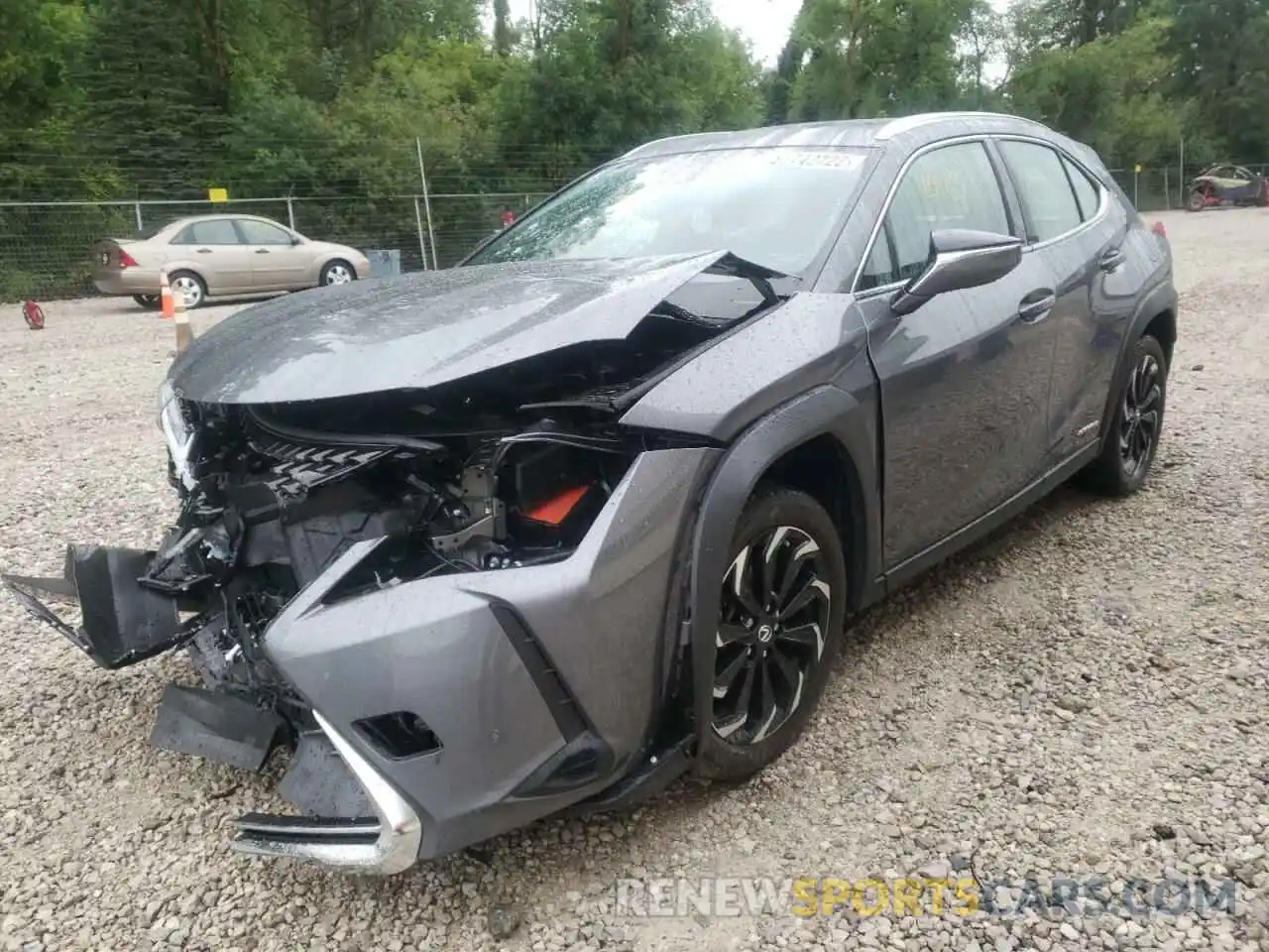 2 Photograph of a damaged car JTHP9JBH9M2054242 LEXUS UX 250H 2021