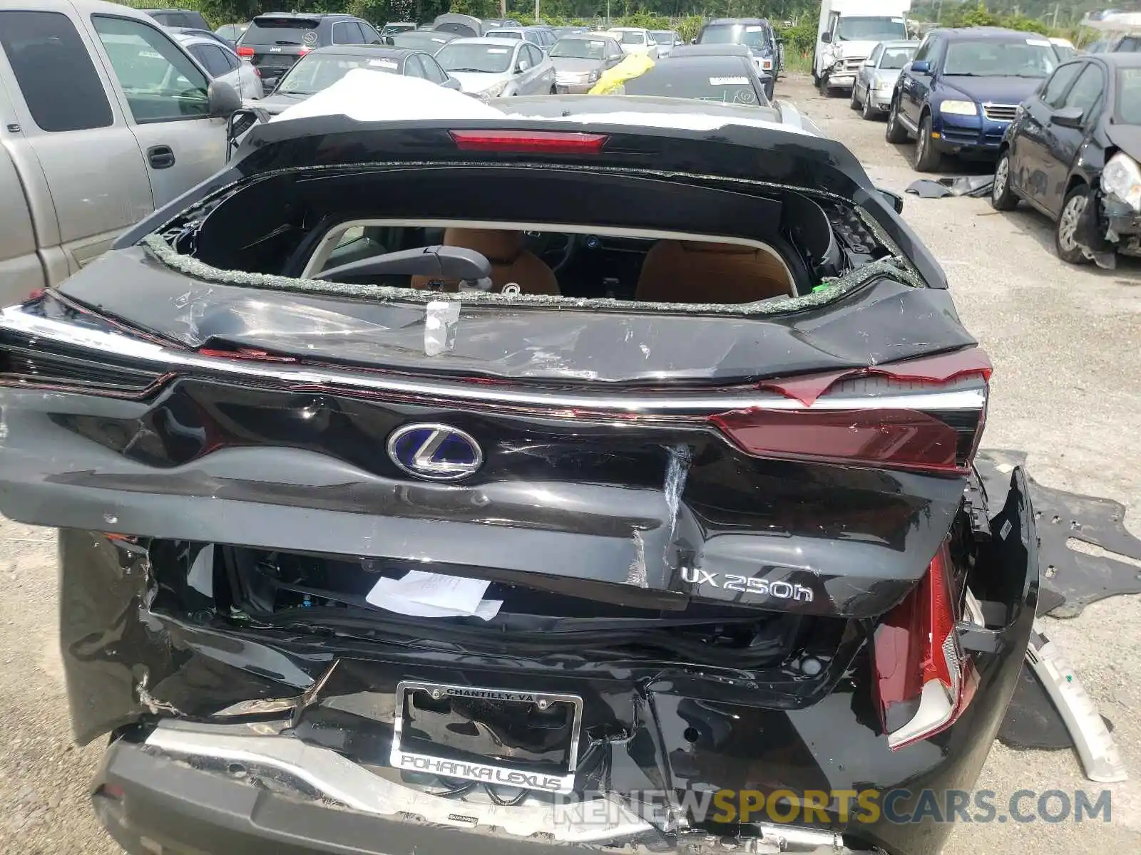 9 Photograph of a damaged car JTHP9JBHXM2038731 LEXUS UX 250H 2021