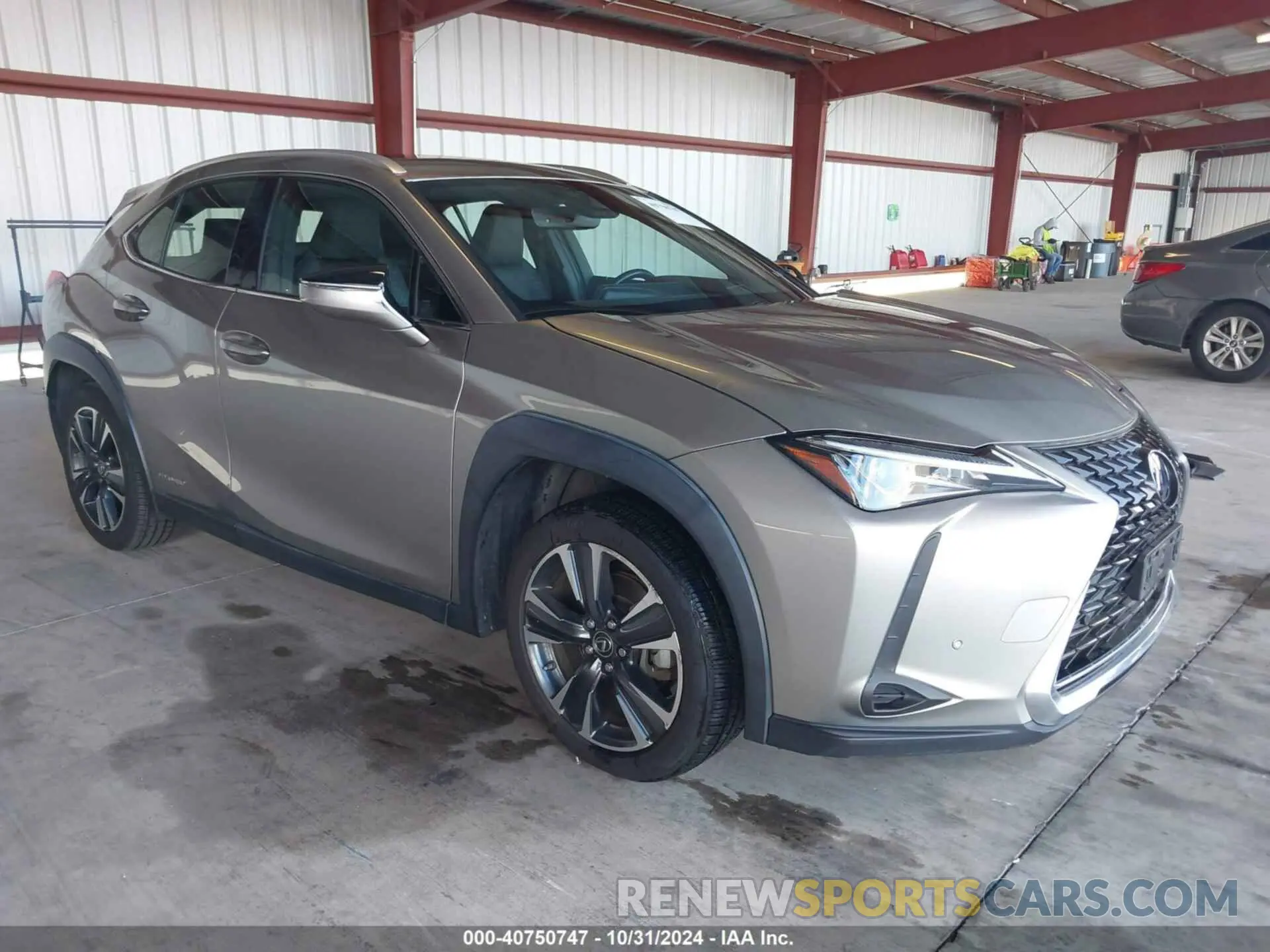 1 Photograph of a damaged car JTHP9JBHXM2039653 LEXUS UX 250H 2021