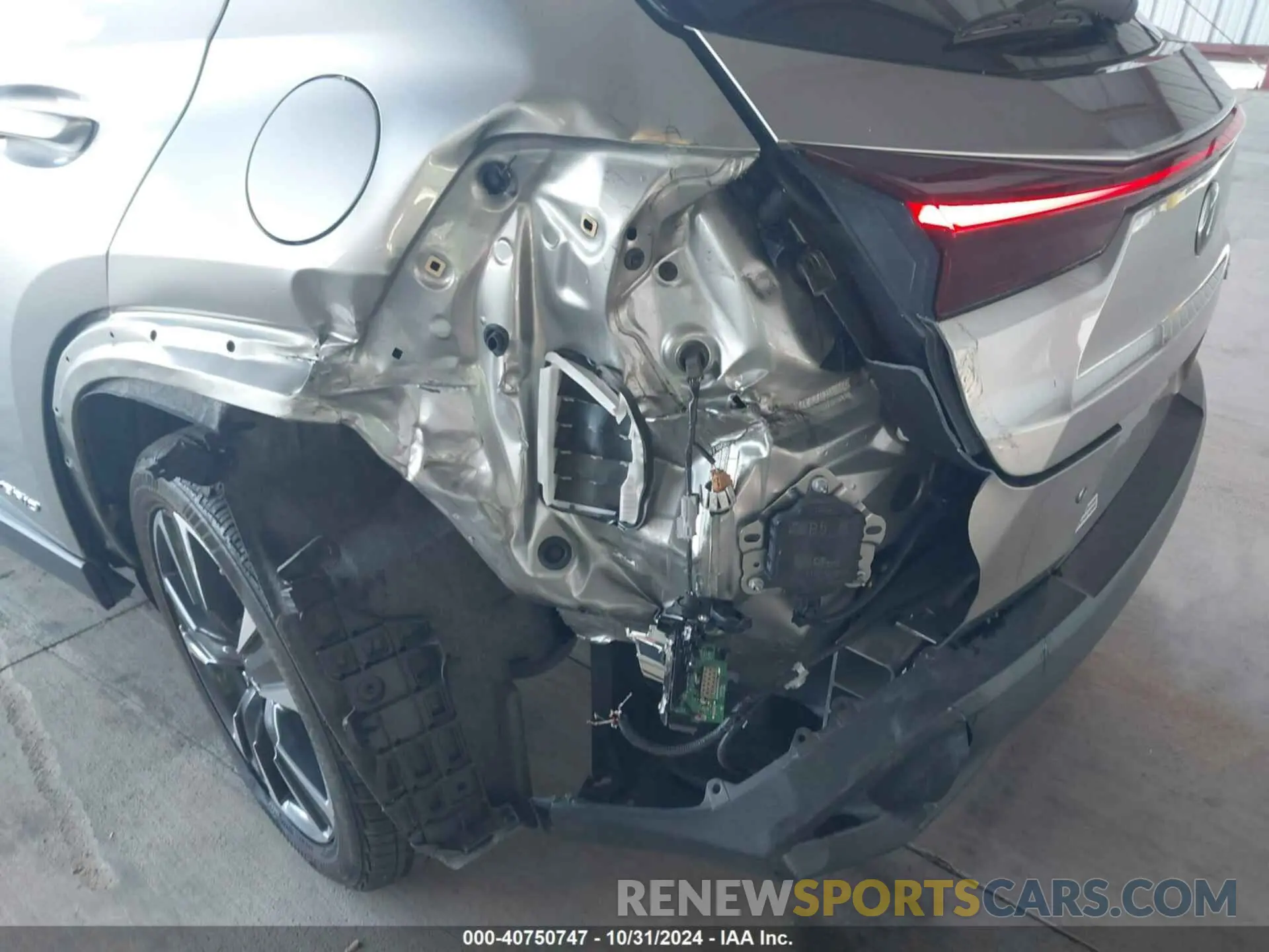 6 Photograph of a damaged car JTHP9JBHXM2039653 LEXUS UX 250H 2021