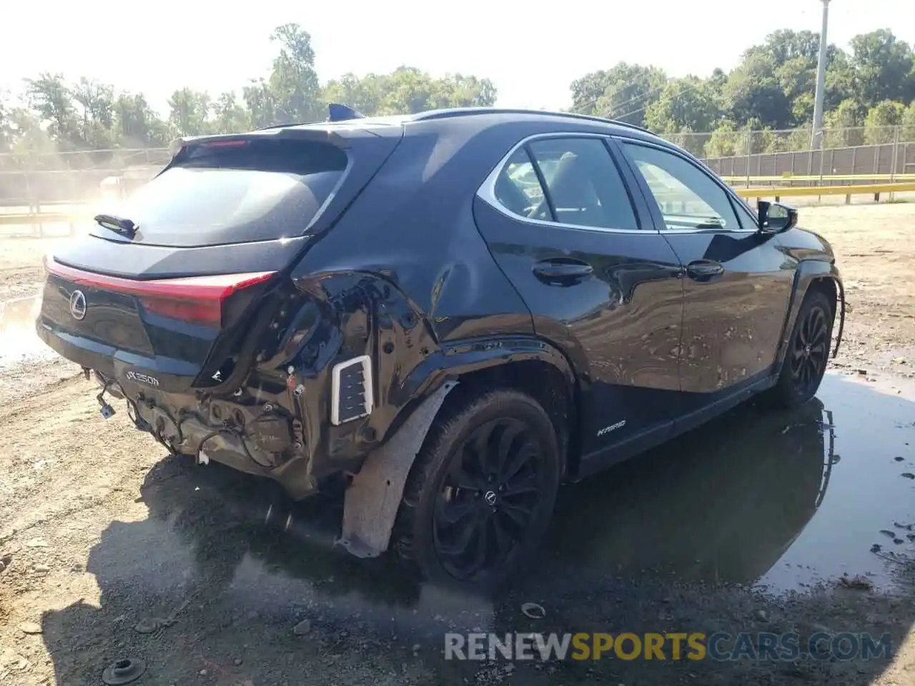 4 Photograph of a damaged car JTHP9JBHXM2045694 LEXUS UX 250H 2021