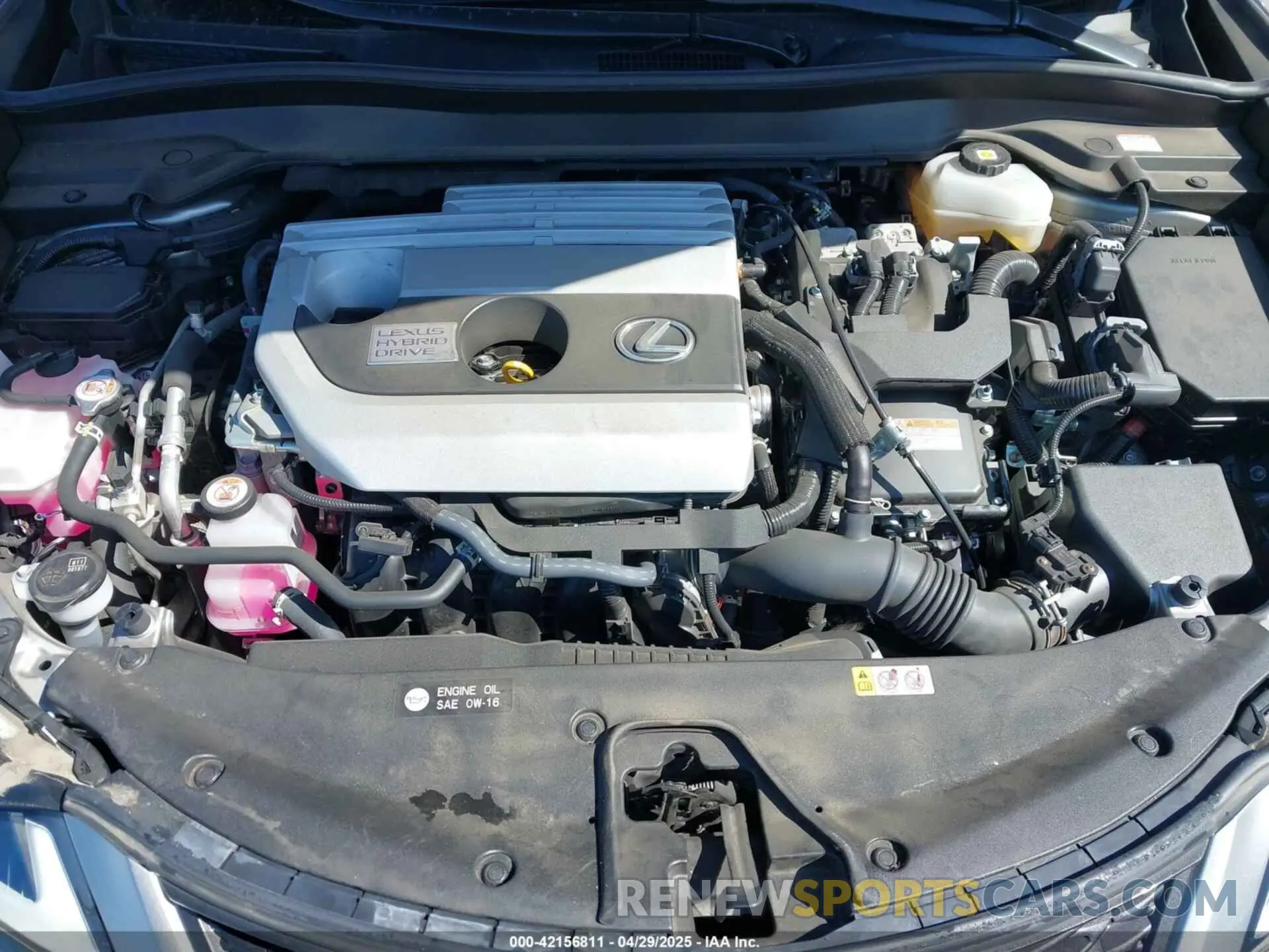 10 Photograph of a damaged car JTHR9JBH0M2037127 LEXUS UX 250H 2021