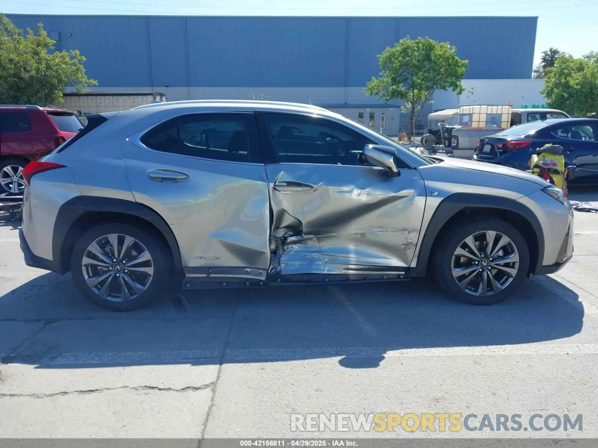 13 Photograph of a damaged car JTHR9JBH0M2037127 LEXUS UX 250H 2021