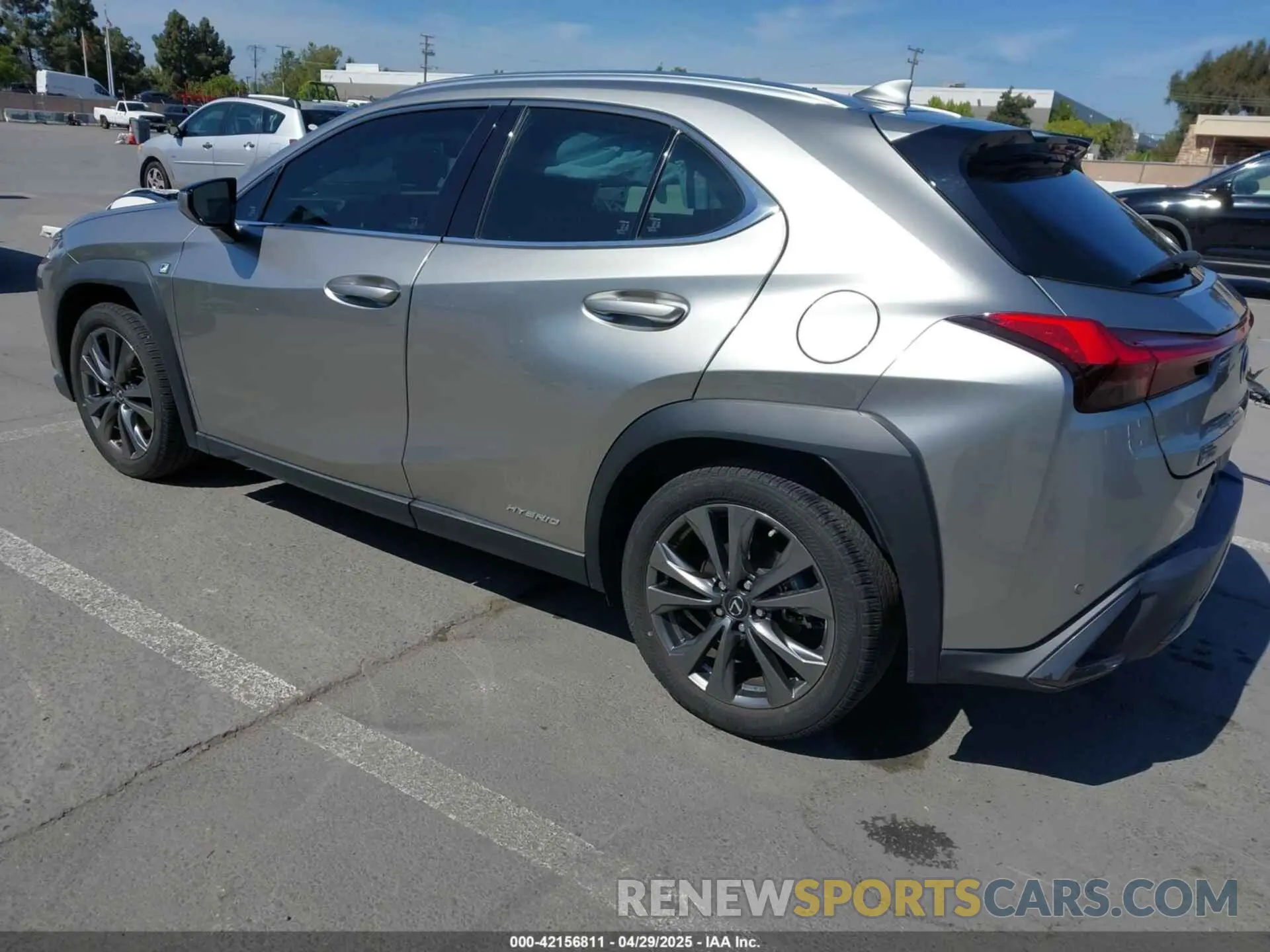 3 Photograph of a damaged car JTHR9JBH0M2037127 LEXUS UX 250H 2021