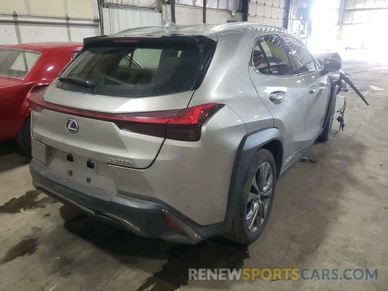 4 Photograph of a damaged car JTHR9JBH1M2046869 LEXUS UX 250H 2021