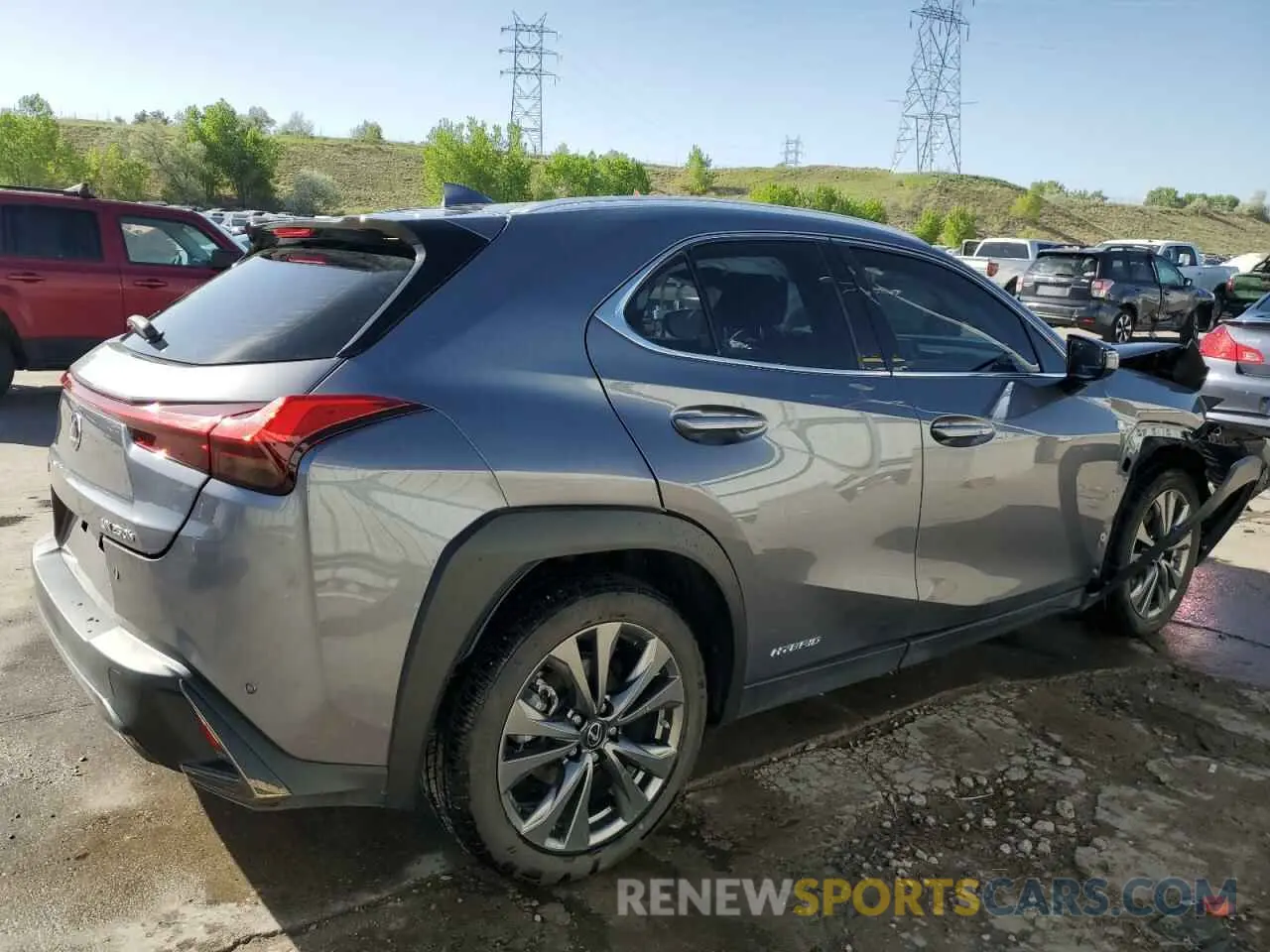 3 Photograph of a damaged car JTHR9JBH2M2037534 LEXUS UX 250H 2021