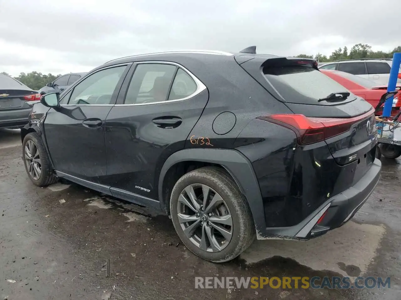 2 Photograph of a damaged car JTHR9JBH2M2054396 LEXUS UX 250H 2021